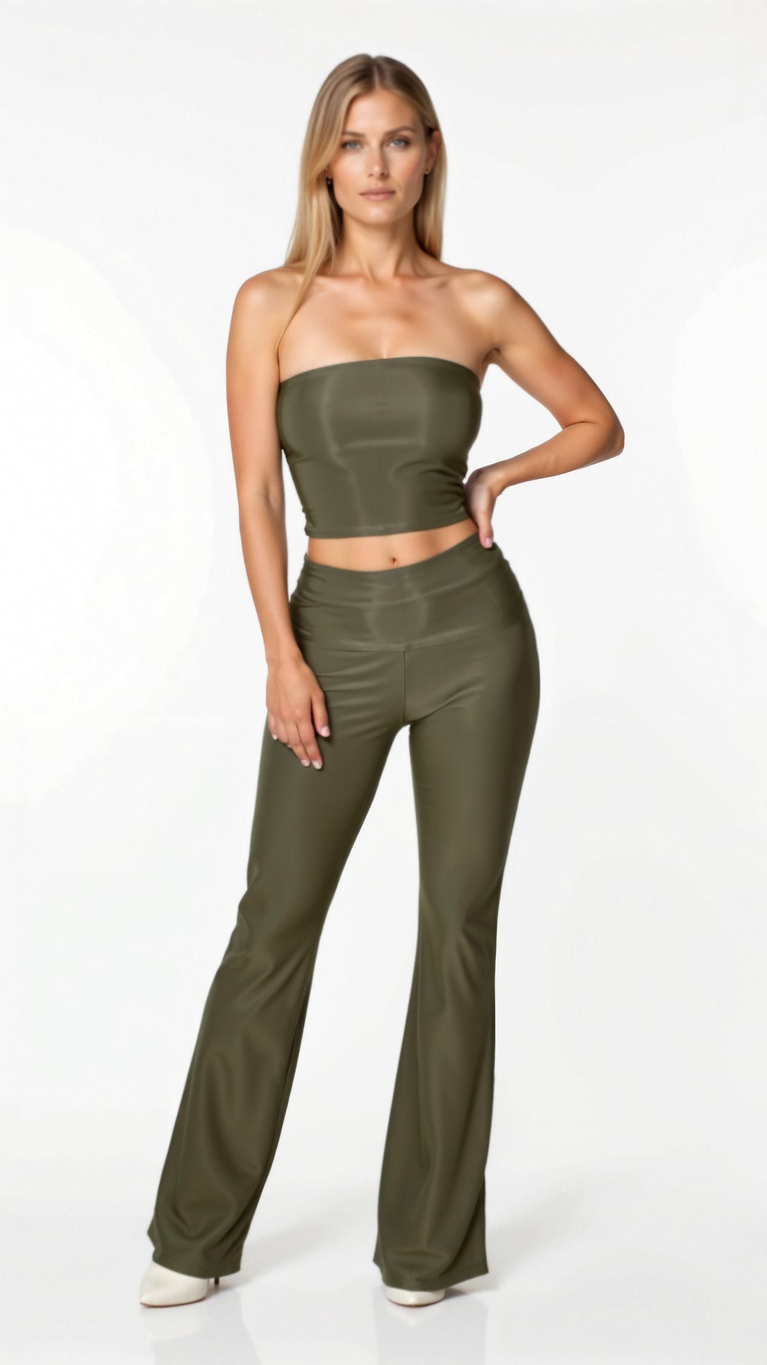 Amelie Stylish Strapless Set for a Chic and Comfortable Look