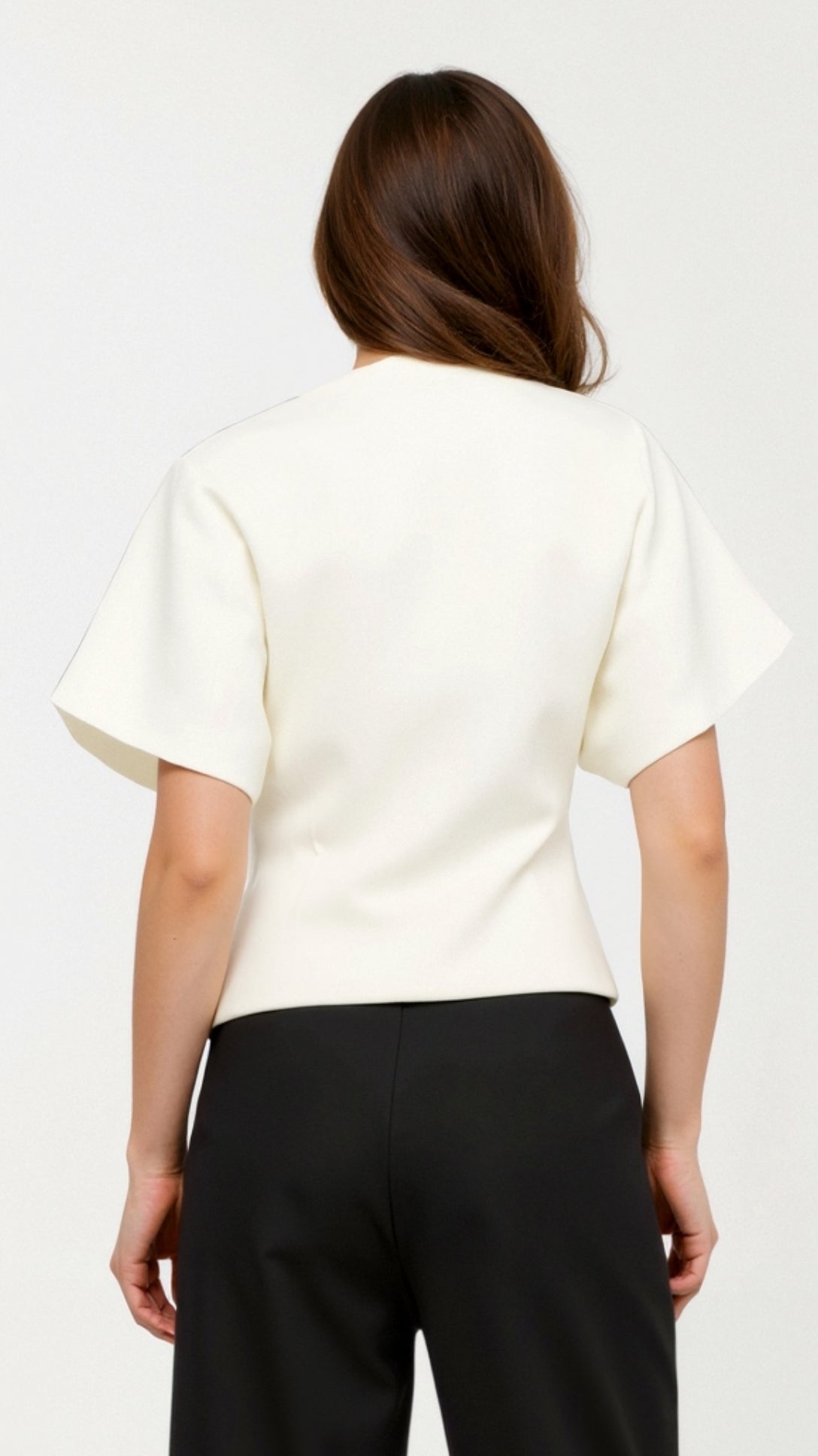 Elegant V-neck Blouse Amy for a Sophisticated Look