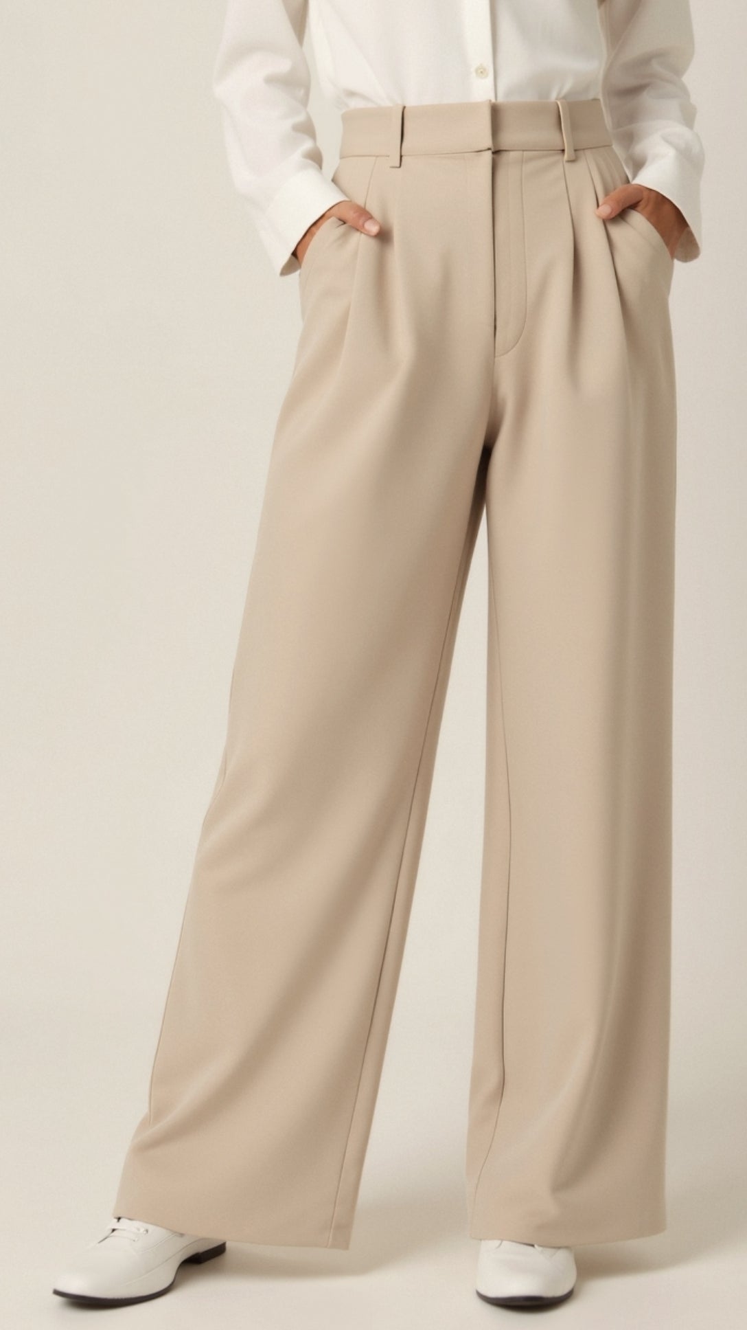 Emma Wide-Leg Pants, Comfortable and Stylish Versatile Item