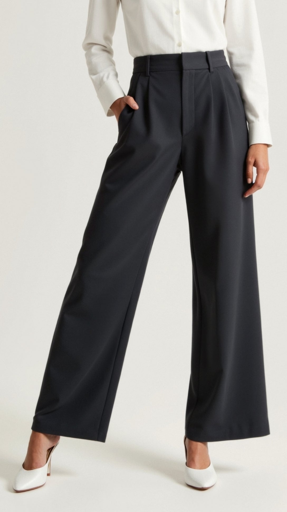 Emma Wide-Leg Pants, Comfortable and Stylish Versatile Item
