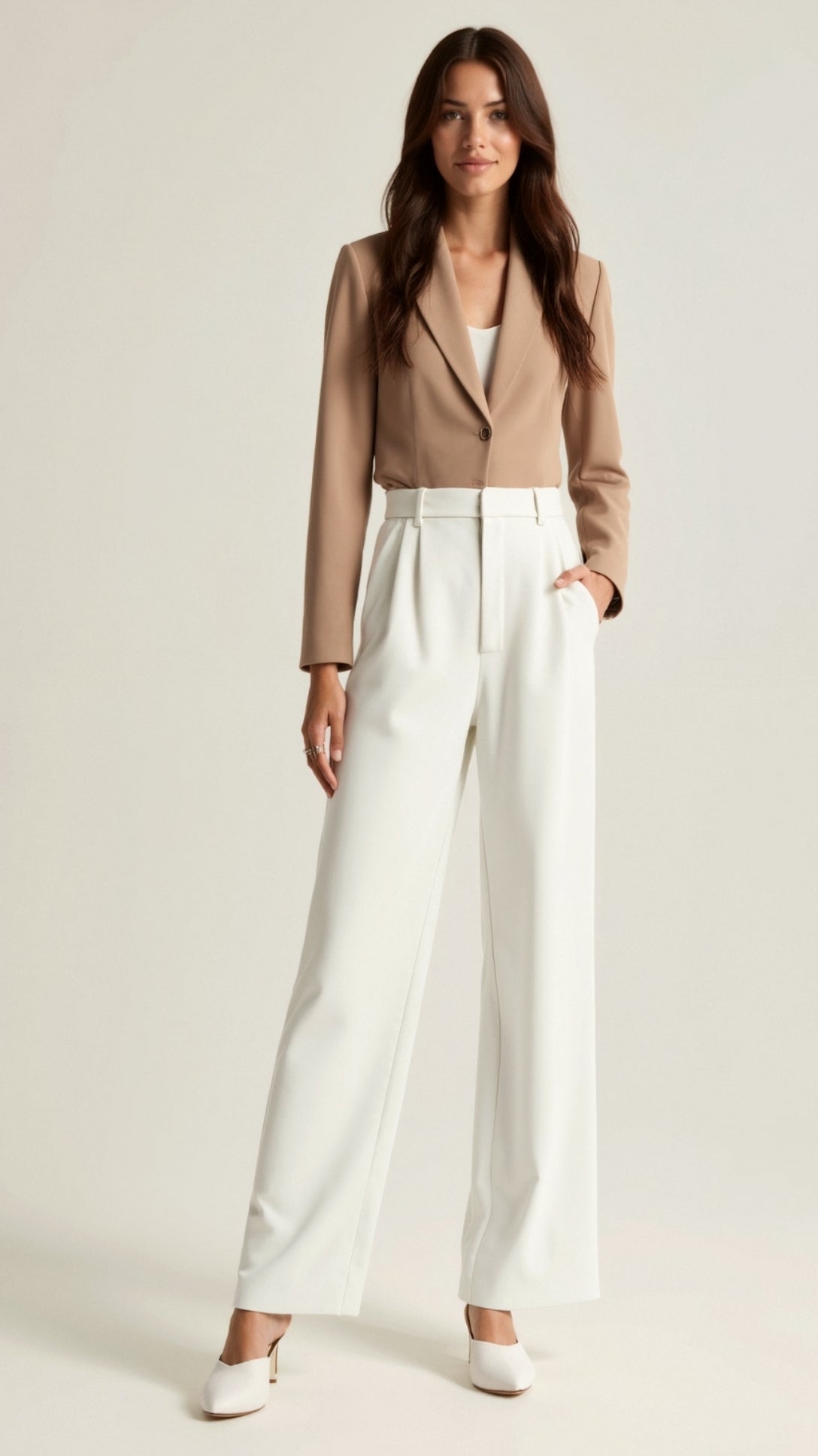 Emma Wide-Leg Pants, Comfortable and Stylish Versatile Item