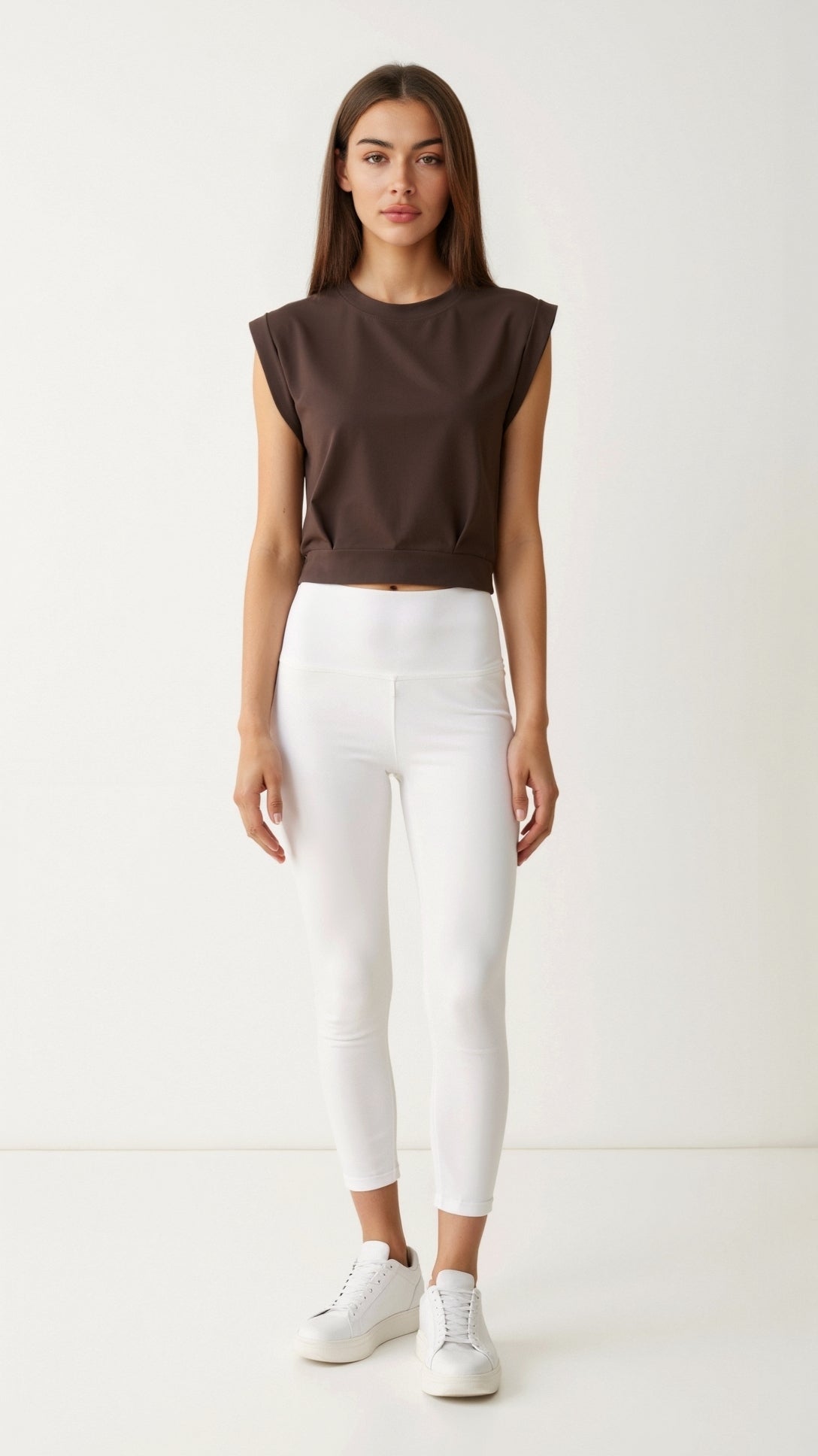 Faye Basic Crop Top - Stylish and Comfortable Summer Wear