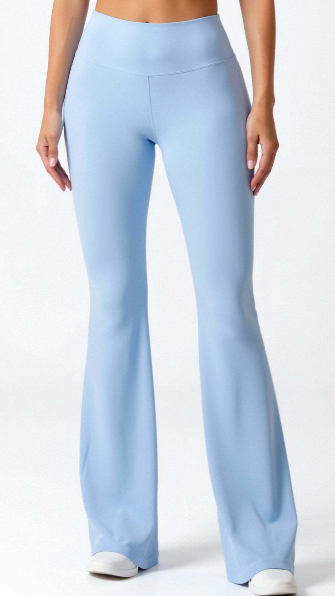Fashionable flared design leggings for a trendy look