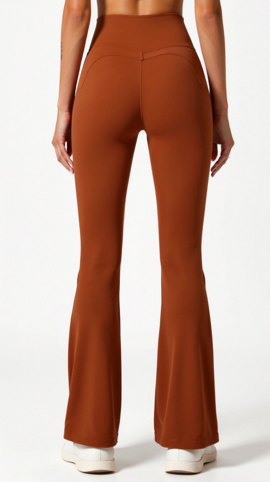 Fashionable flared design leggings for a trendy look