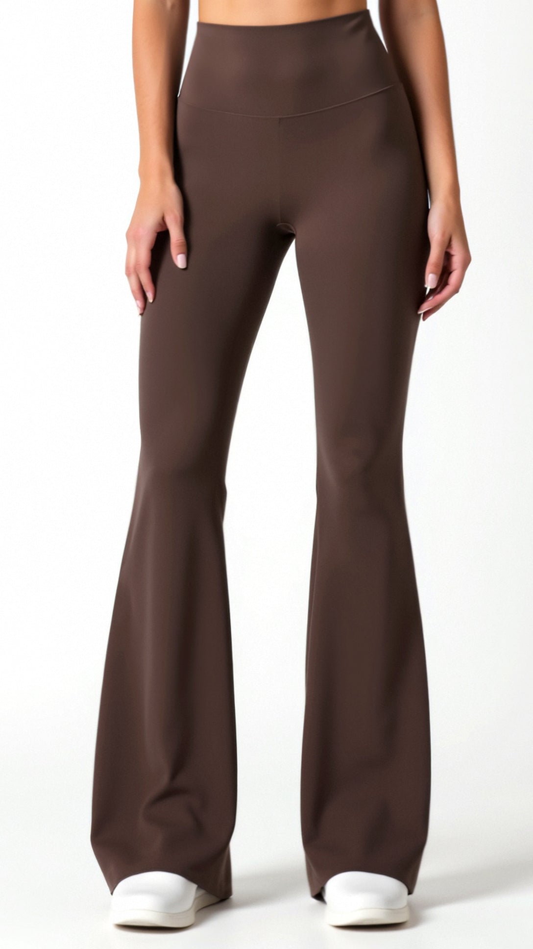 Fashionable flared design leggings for a trendy look