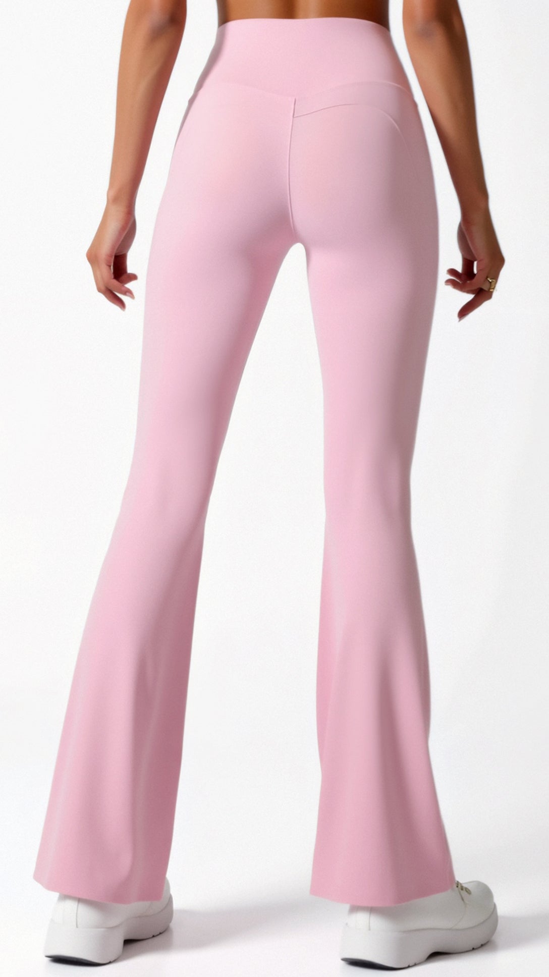 Fashionable flared design leggings for a trendy look