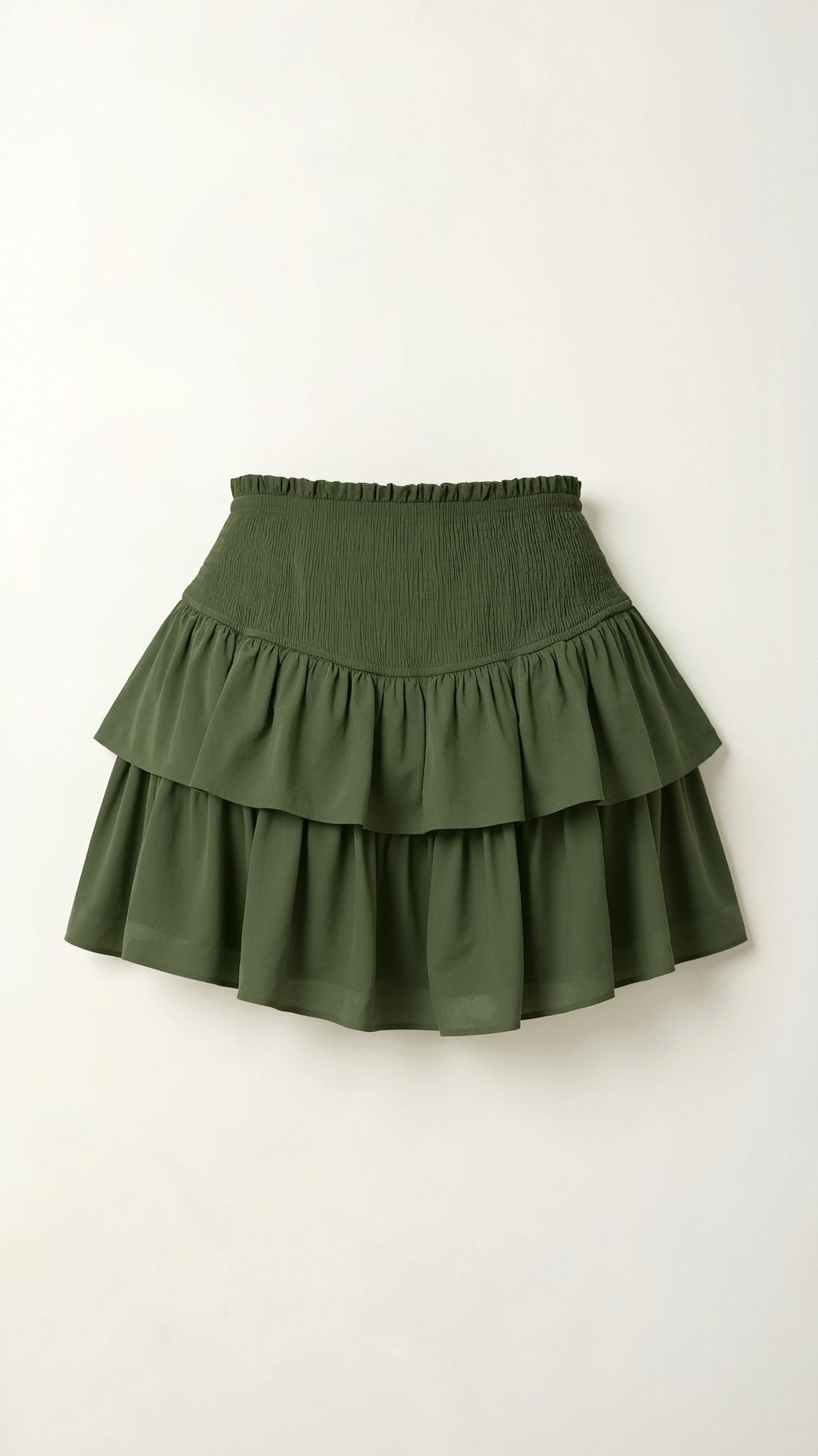 Elegant Grace Ruffled Skirt