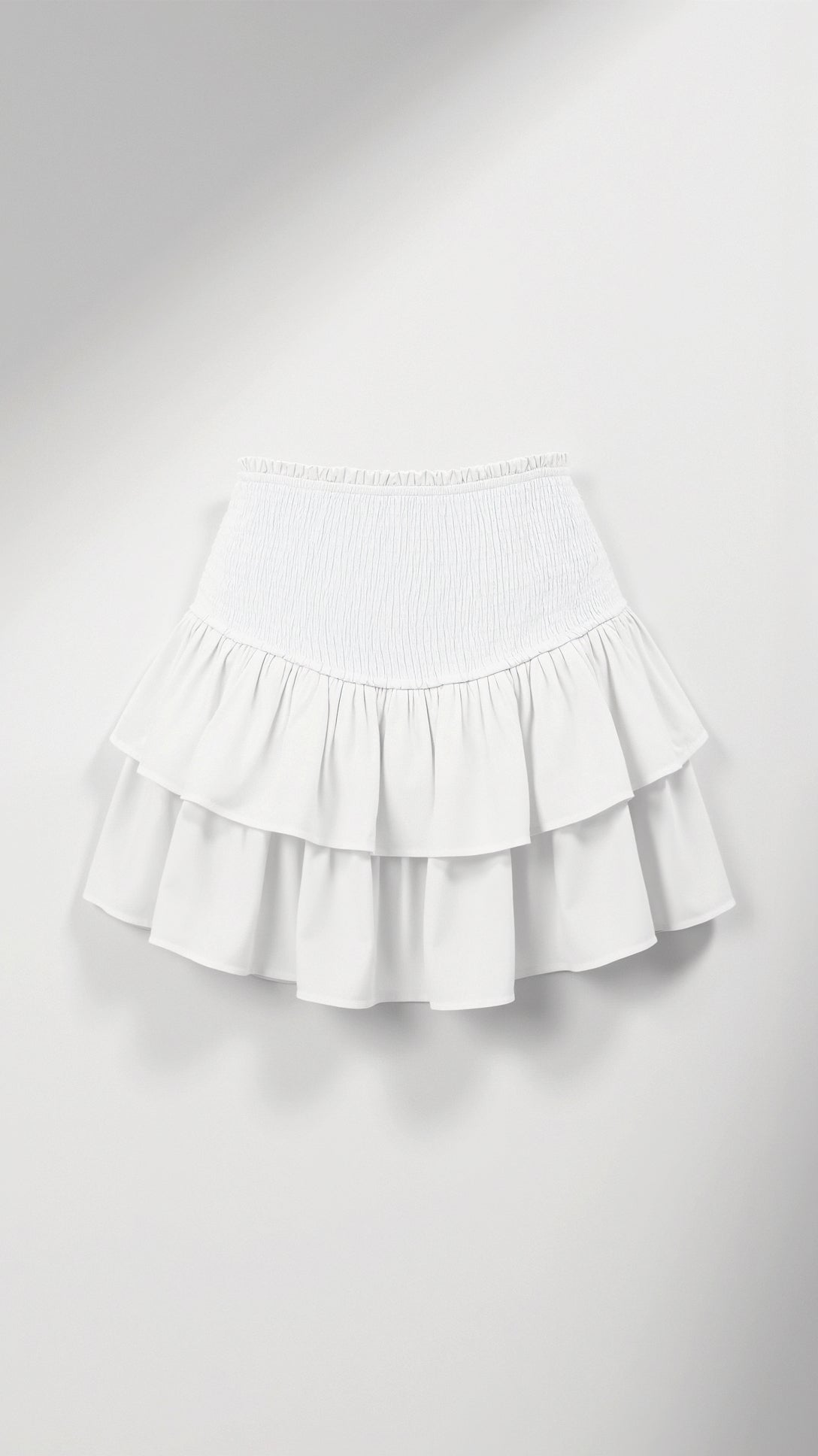 Elegant Grace Ruffled Skirt