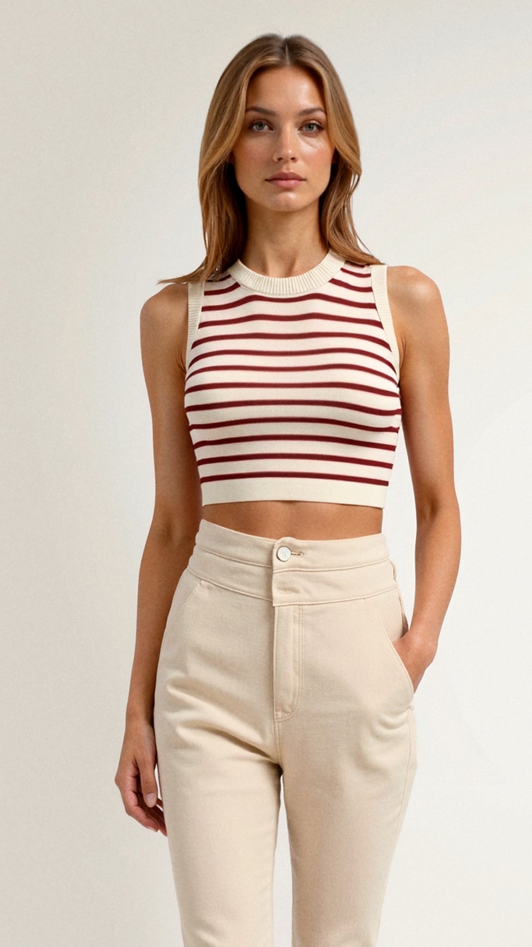 Heloise Striped Tank Top for Stylish Summer Days