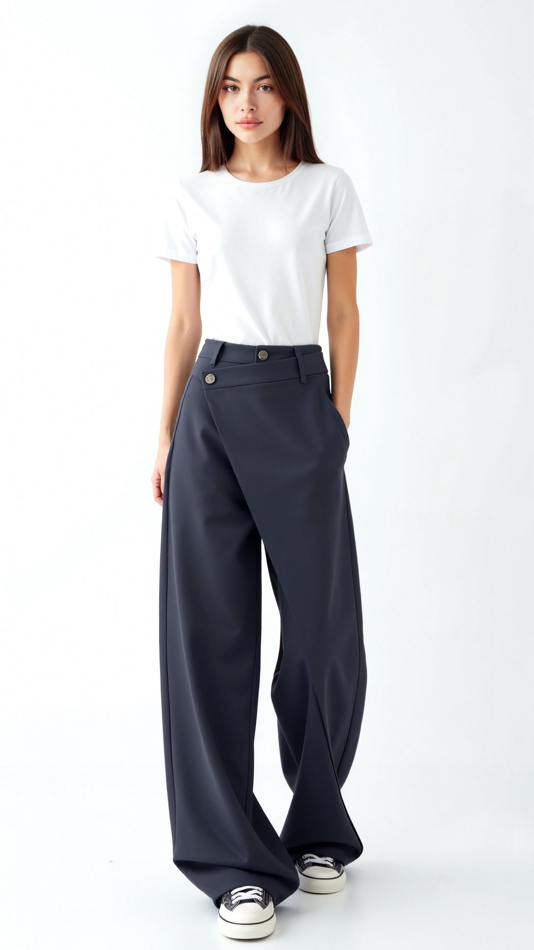 Asymmetric Jeans Pants for a Unique and Fashionable Style