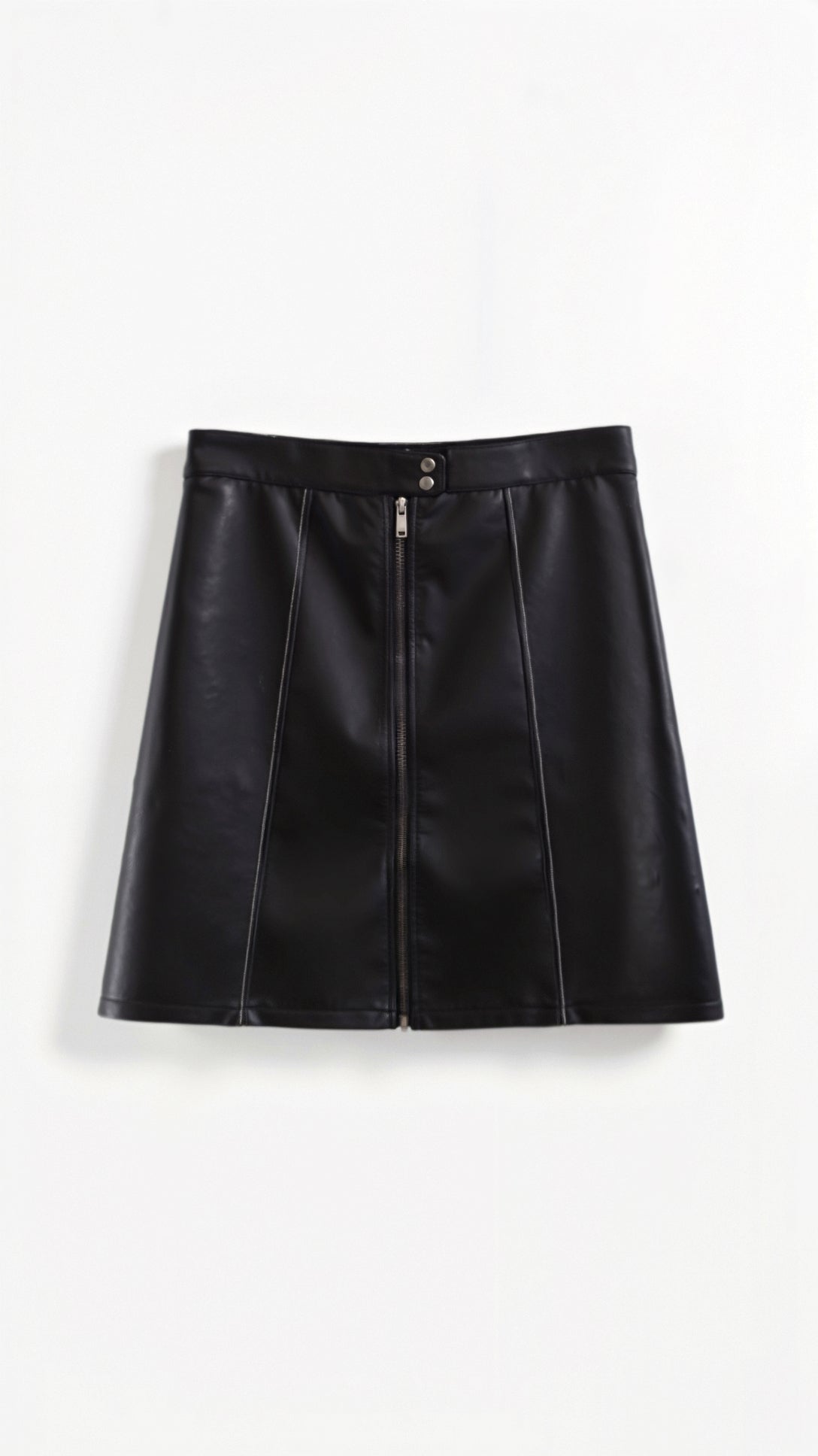 Jocelyn Elegant Vegan Leather Skirt for a Stylish and Sustainable Look