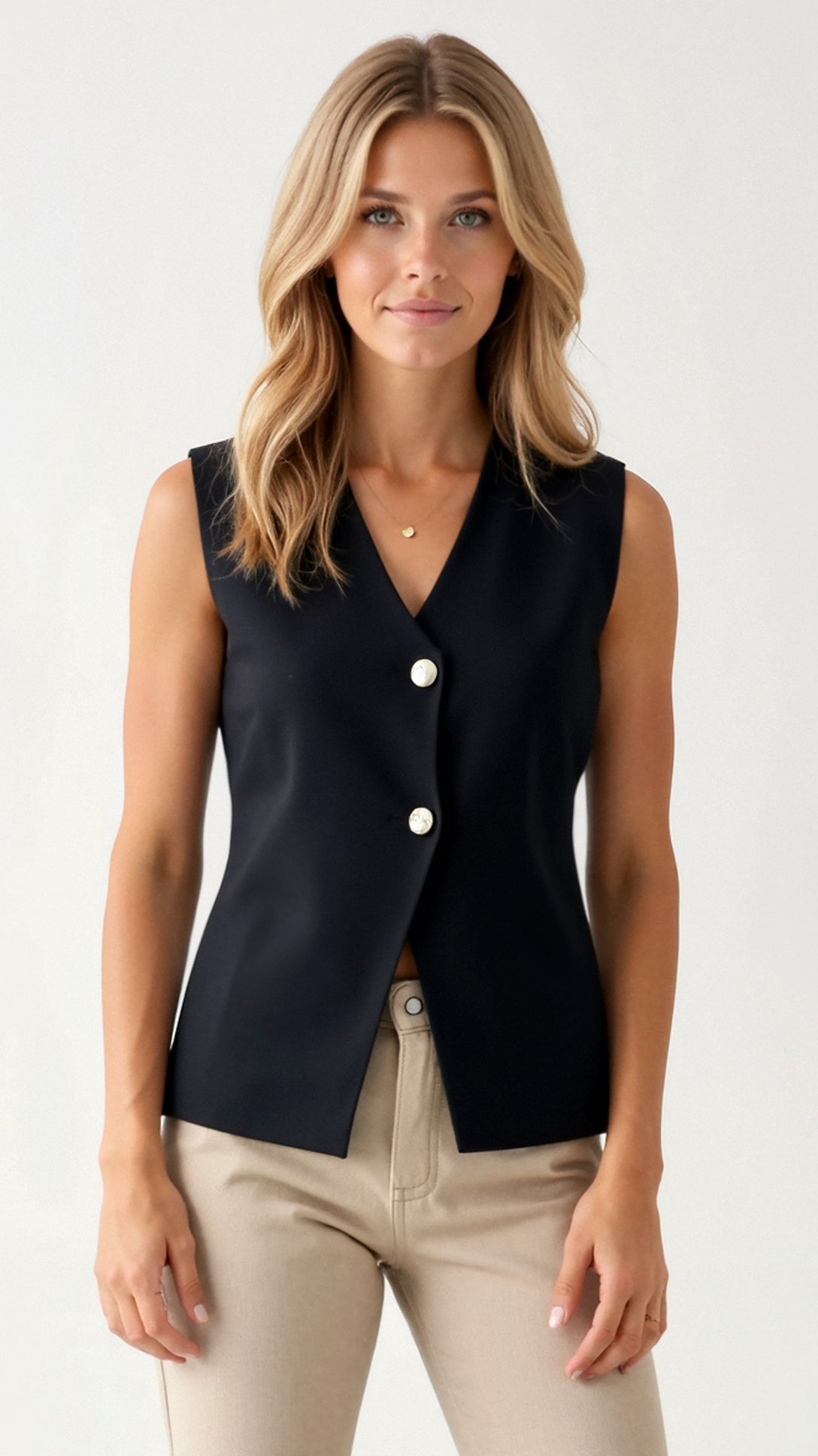 Chic Lily Knit Waistcoat for a Stylish Look