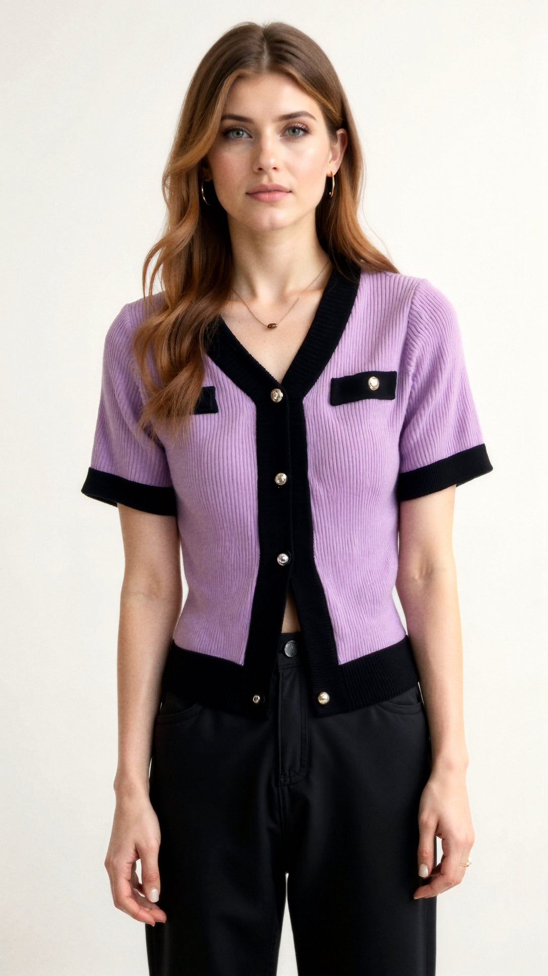 Nerina Liquid Short-Sleeve Shirt for Stylish Comfort