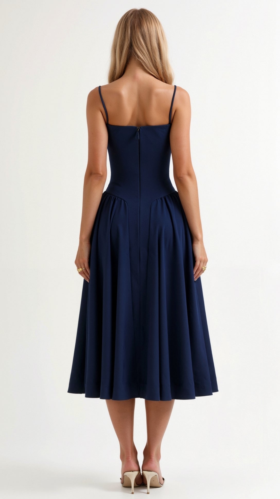 Odette Corset Midi Dress