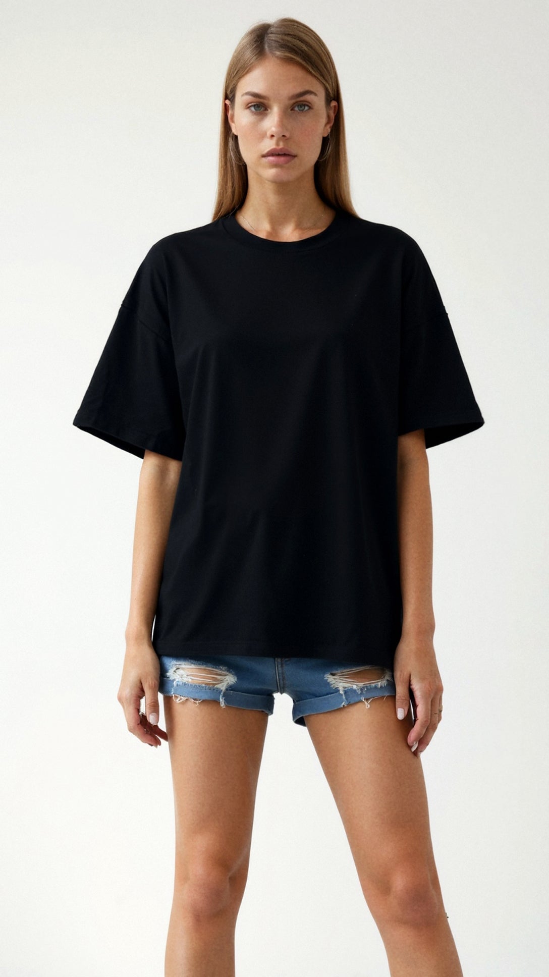 Oriana Basic Oversized T-Shirt - Comfort and Style in One