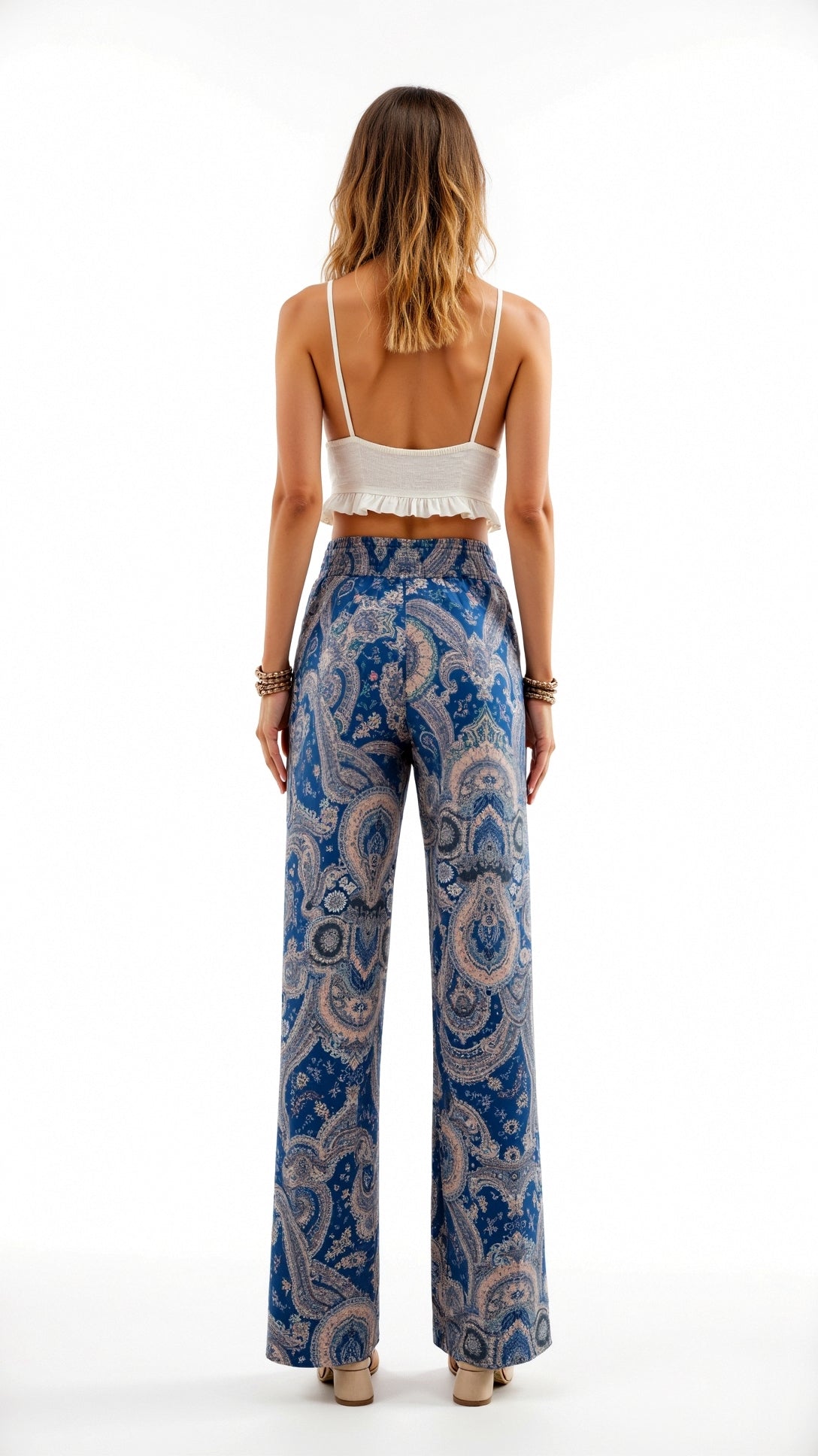 Pam Paisley Fashion Pants for a Stylish and Elegant Look