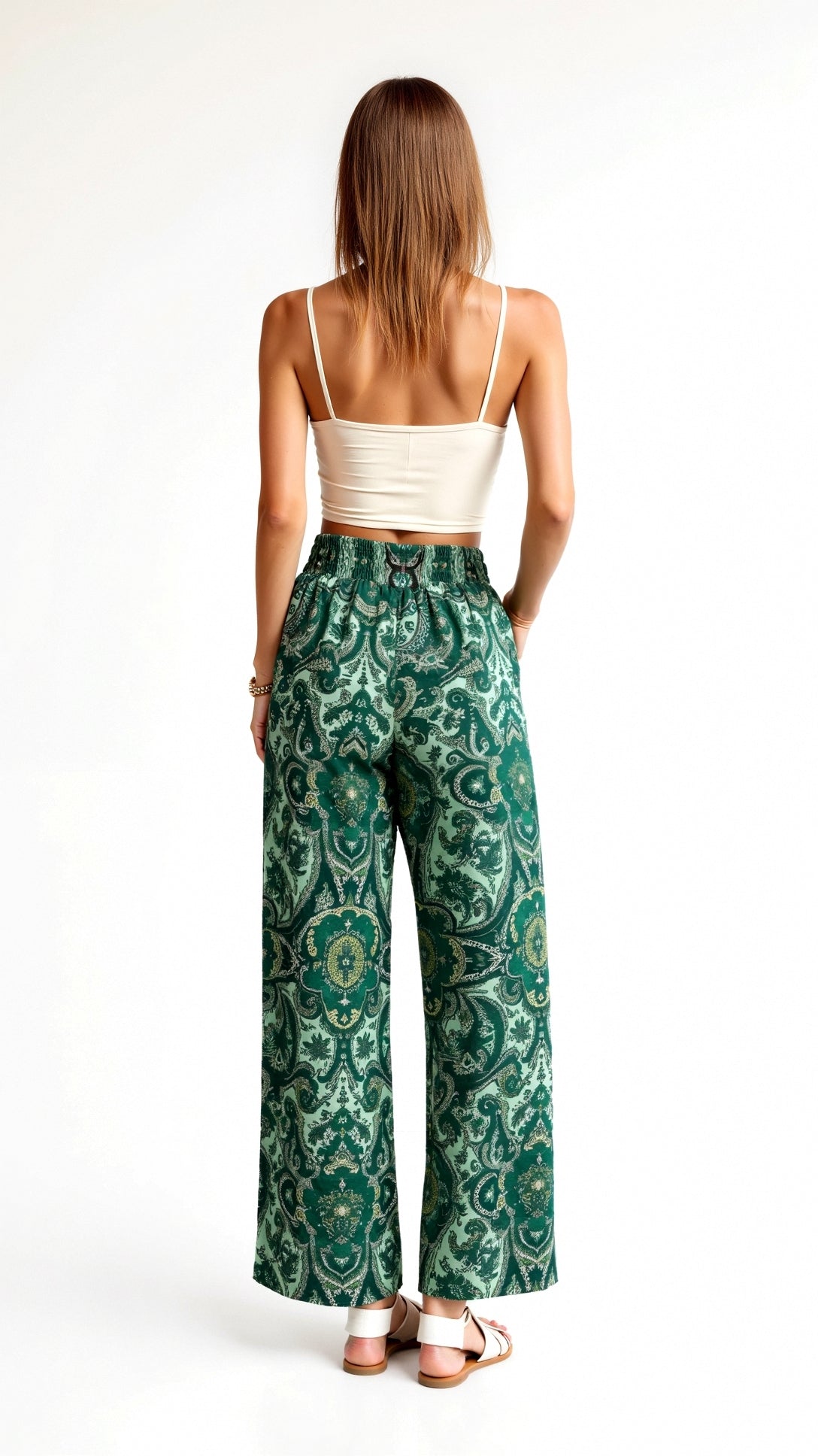 Pam Paisley Fashion Pants for a Stylish and Elegant Look