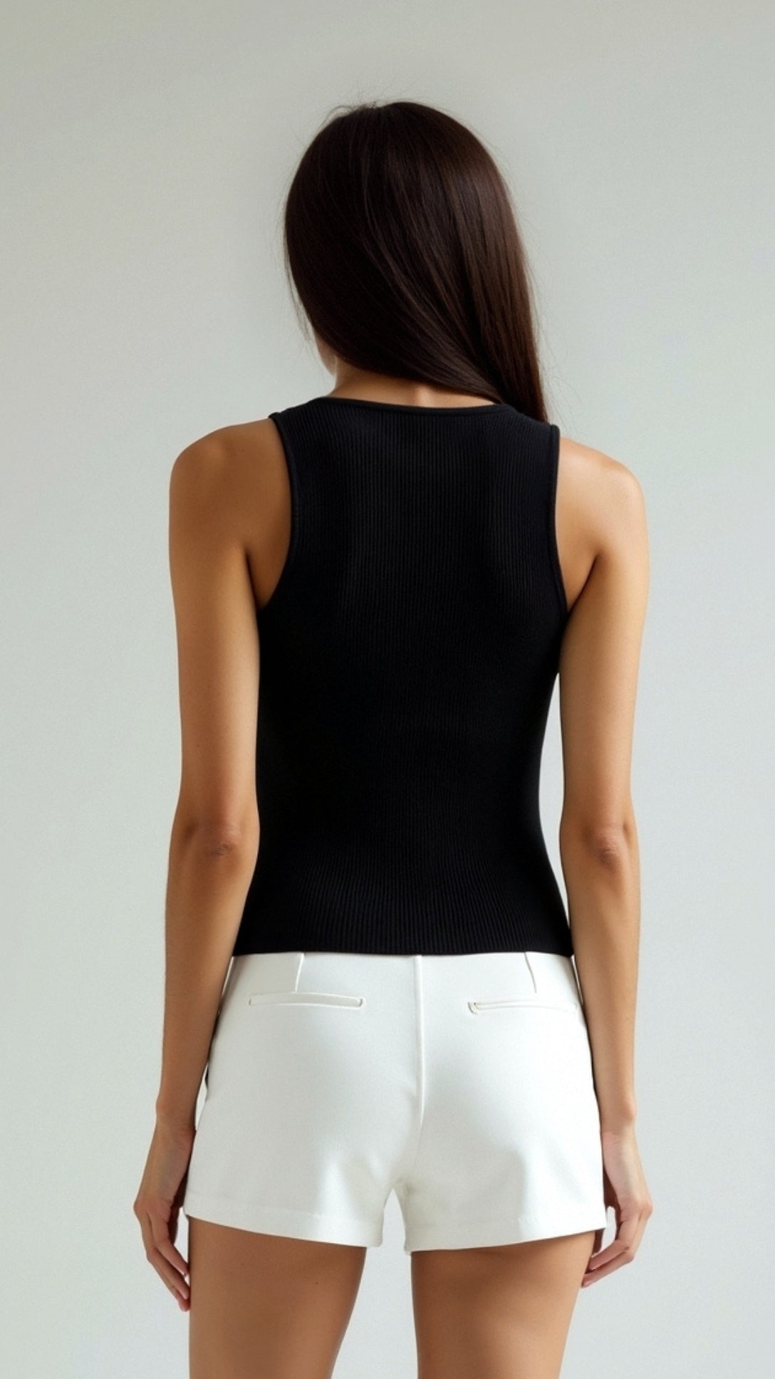 Refined and Comfortable Striped Tank Top for an Elegant Style