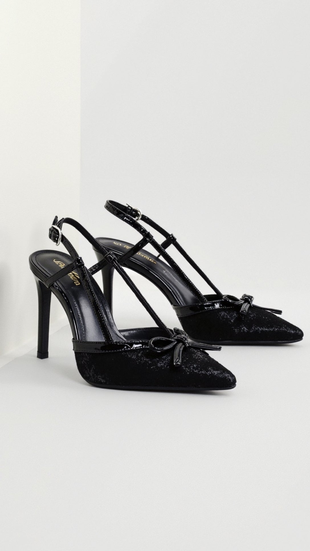 Rebecca Satin Bow Designed Court Heels for Elegant Every Step