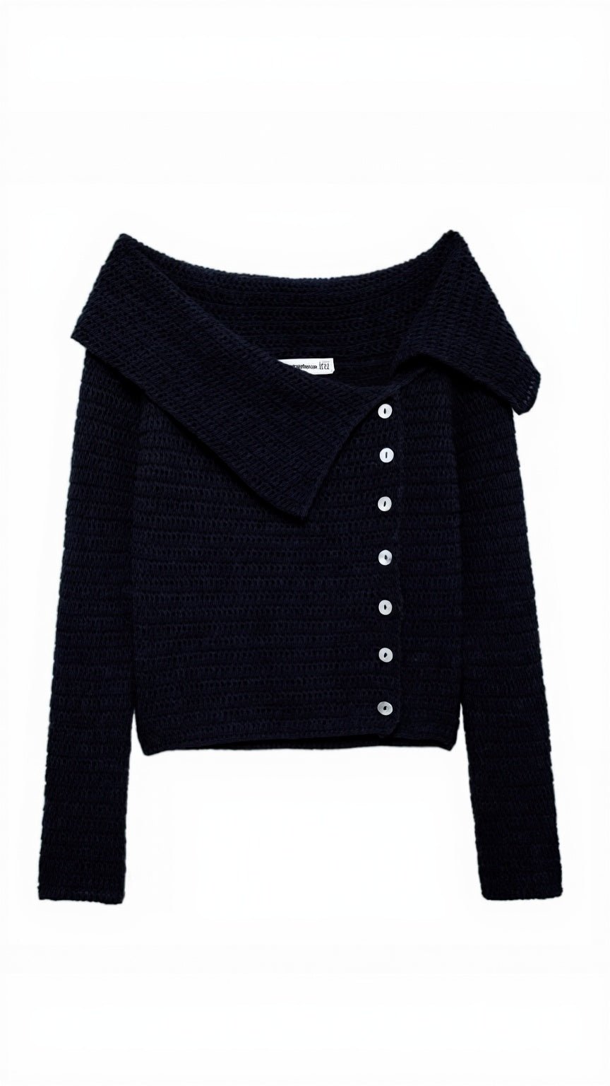 Sarah Asymmetrical Knitted Top