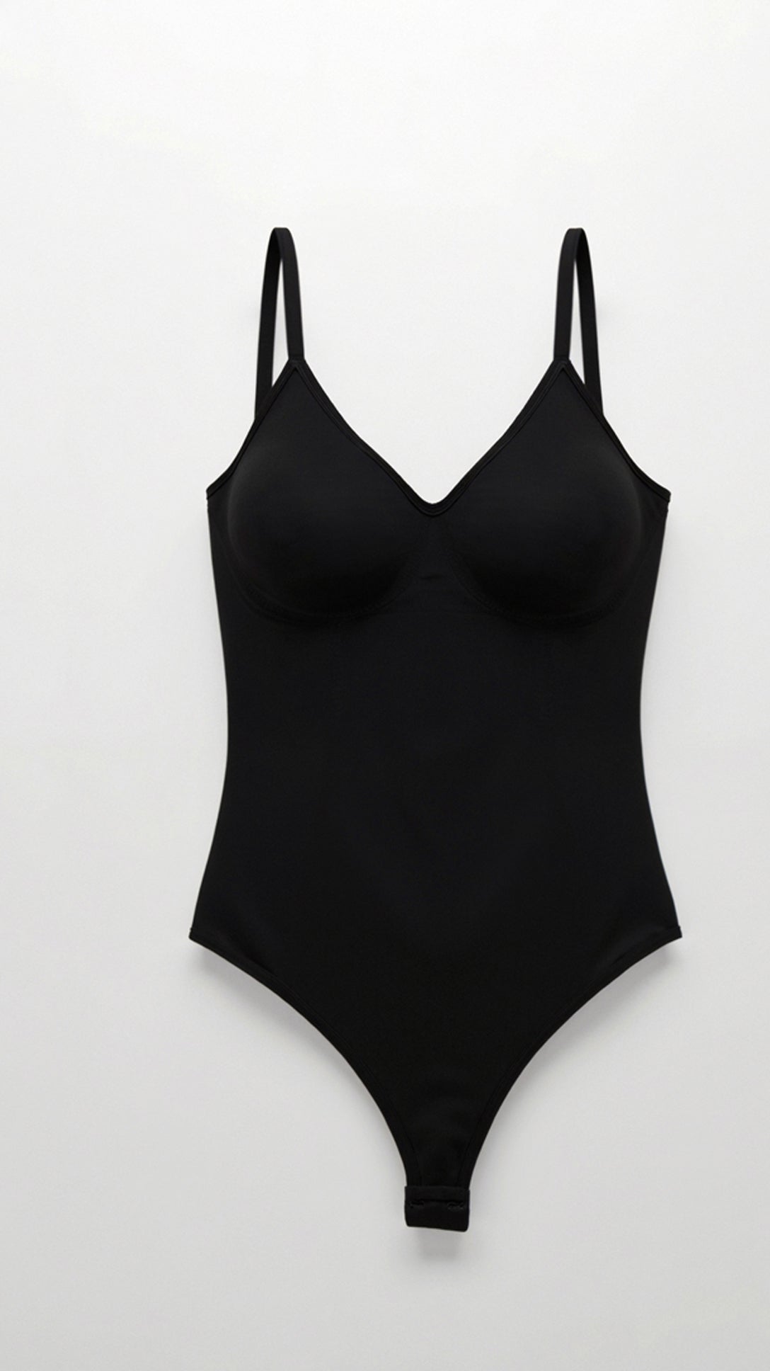 Seamless Low-Back Body Suit Perfectly Fitting the Body