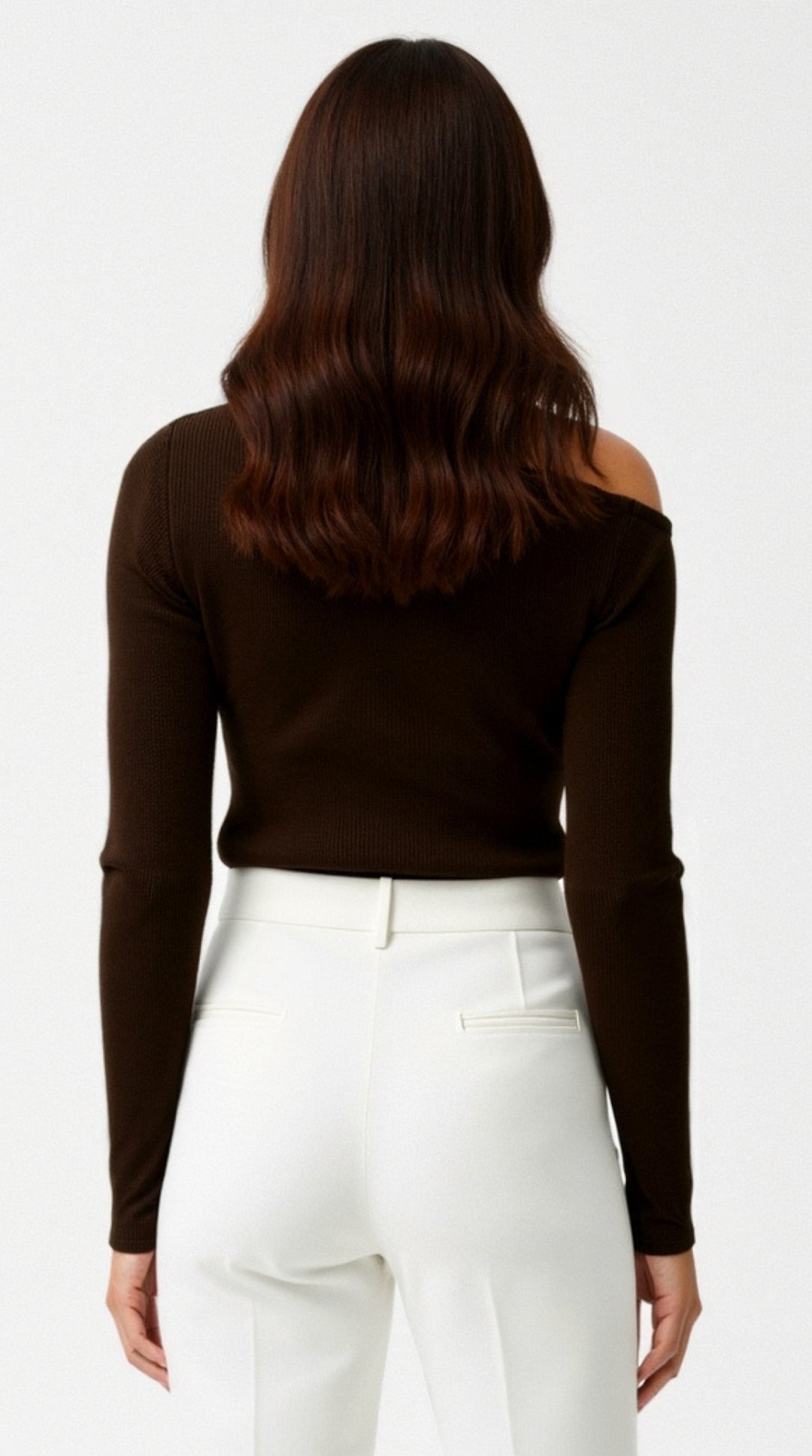 Shirley Asymmetric Knit Top