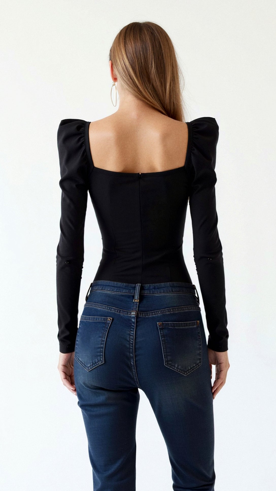 Xenia Elegant Puff Sleeve Top