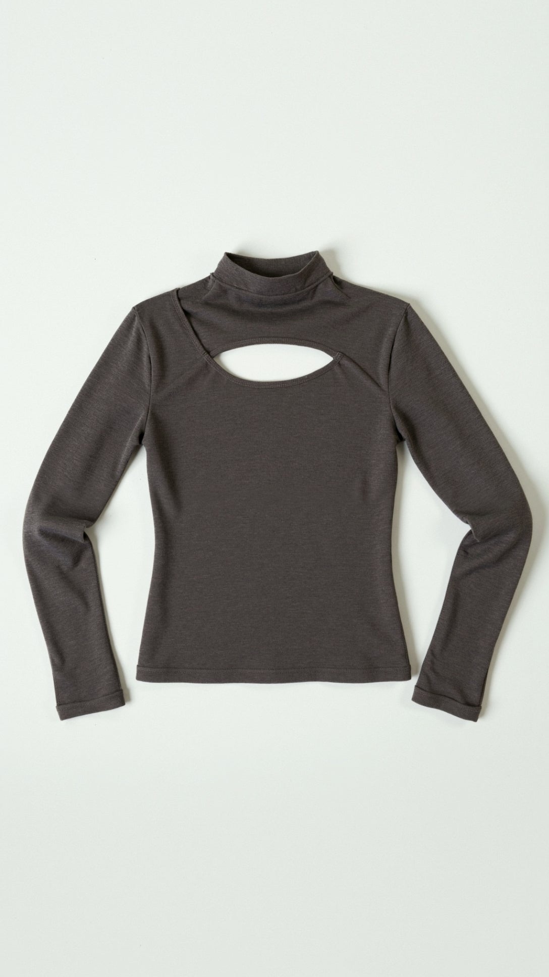 Barbara Chic Cutout Long-Sleeve Knit Top
