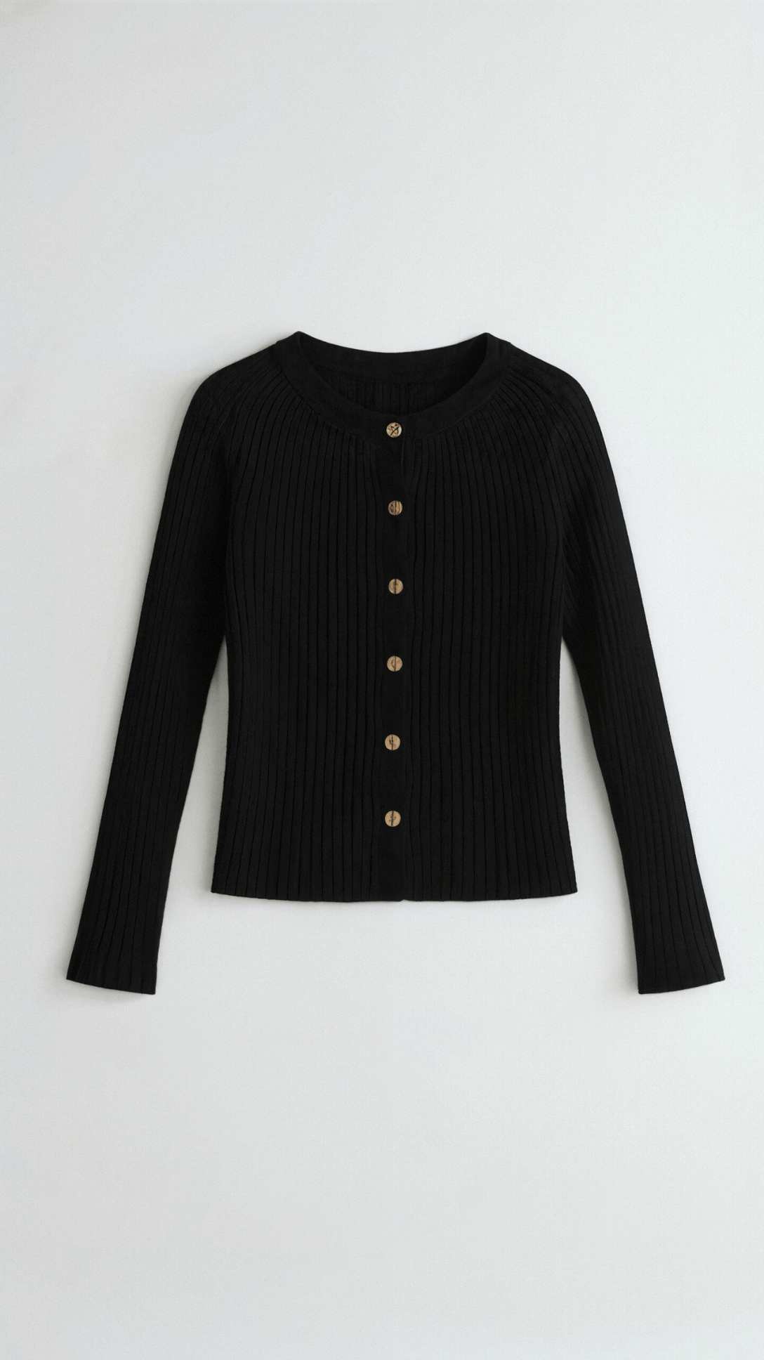 Betty Button-Up Knit Top