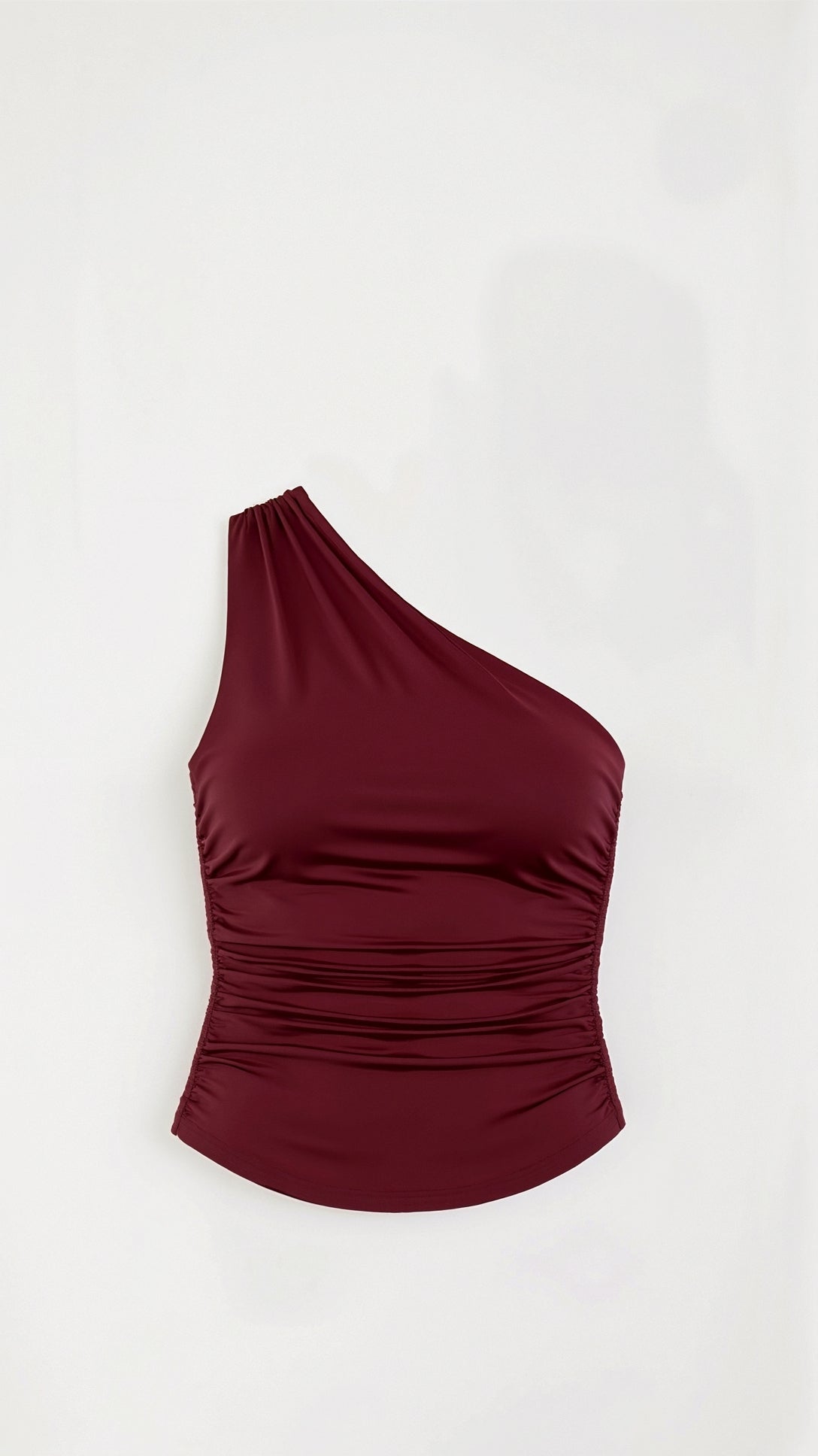 Elegant Briony Sleeveless One-Shoulder Top for a Stylish Look