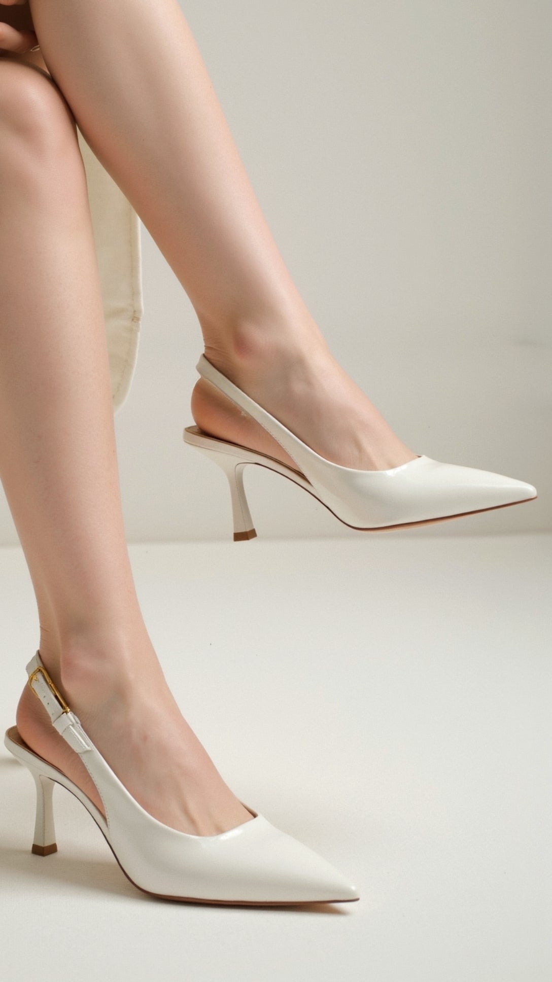 Elizabeth Low Sling Back Low Heel Pumps for a Sophisticated and Comfortable Style