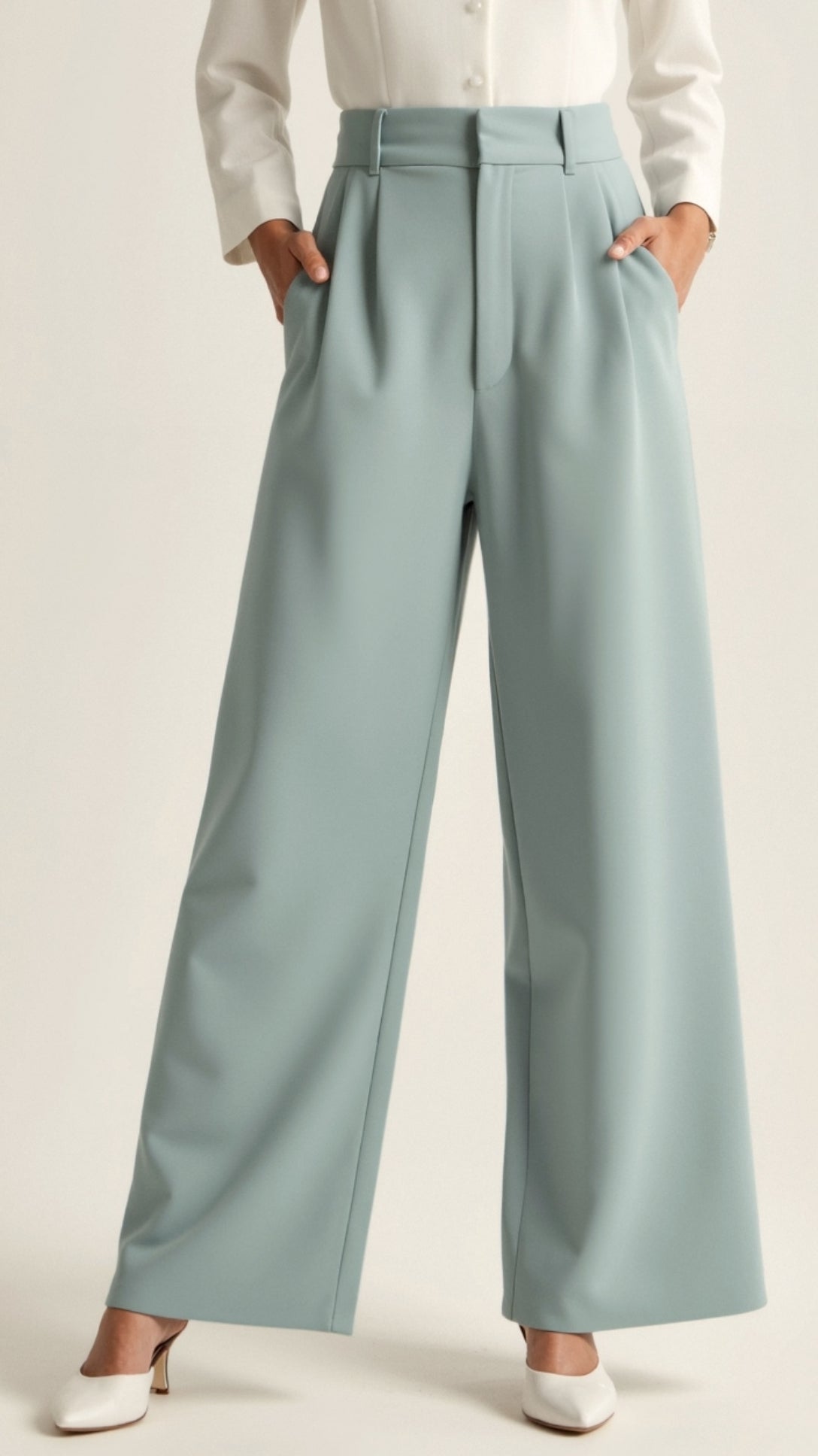 Emma Wide-Leg Pants, Comfortable and Stylish Versatile Item