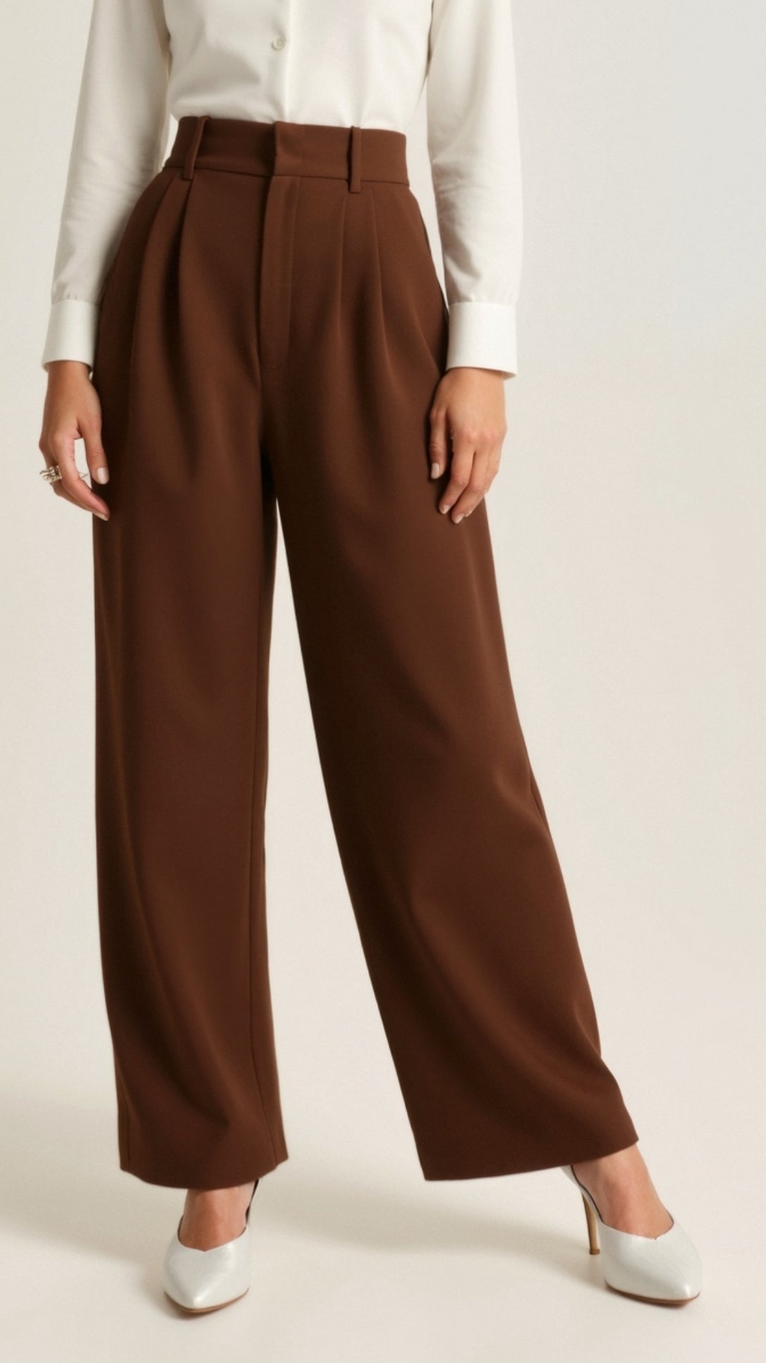Emma Wide-Leg Pants, Comfortable and Stylish Versatile Item