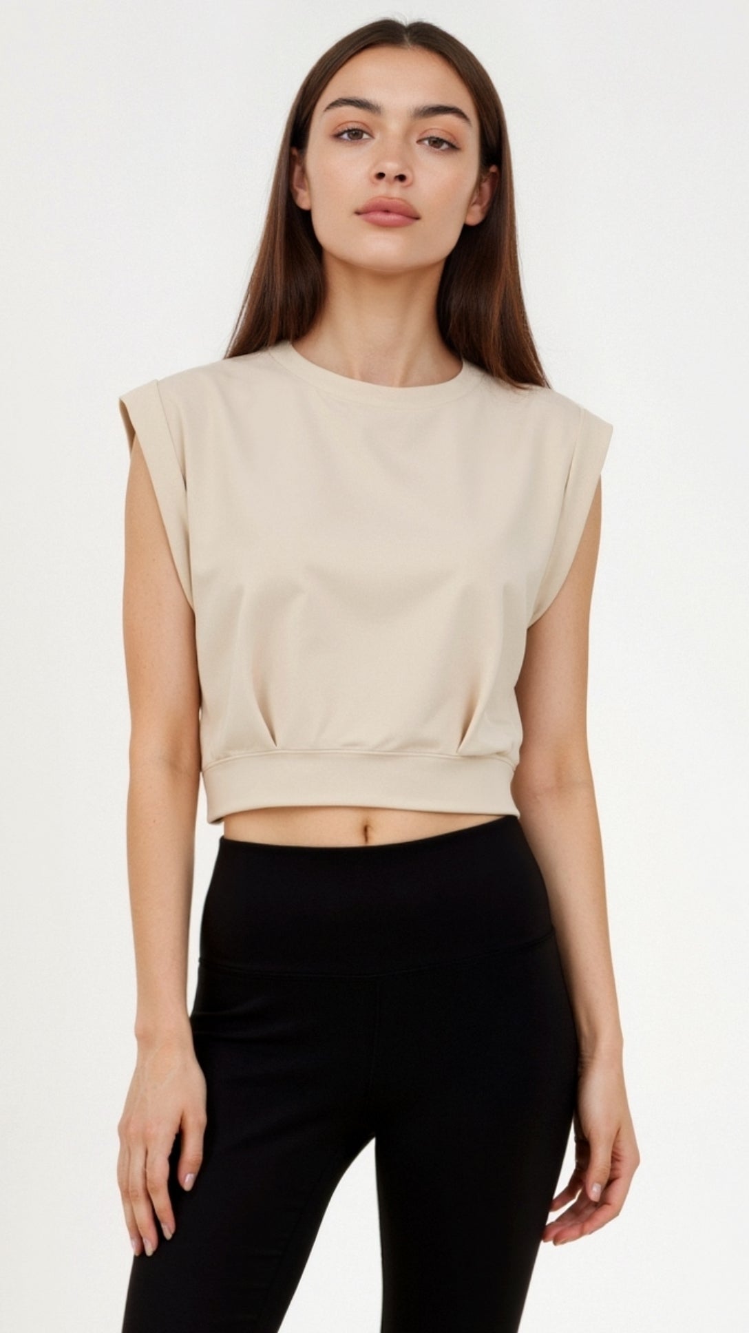 Faye Basic Crop Top - Stylish and Comfortable Summer Wear