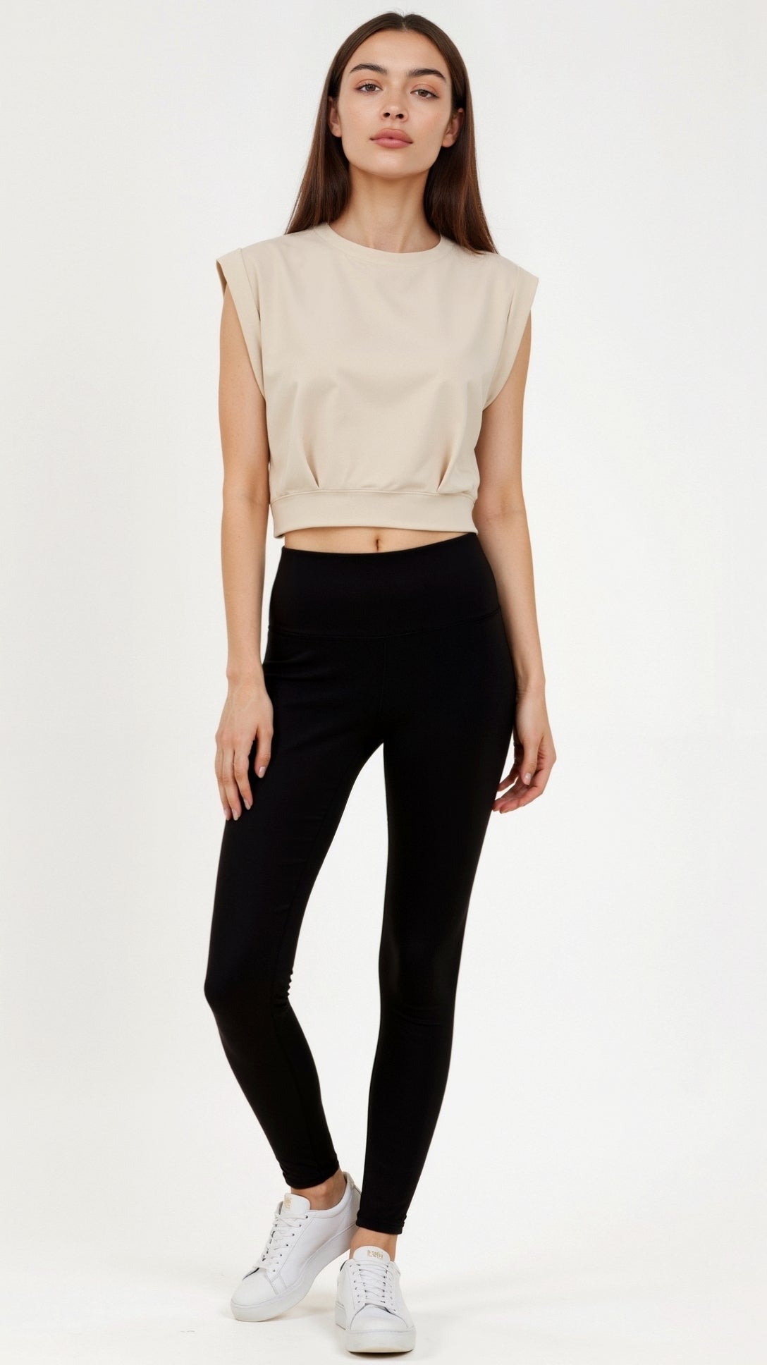 Faye Basic Crop Top - Stylish and Comfortable Summer Wear