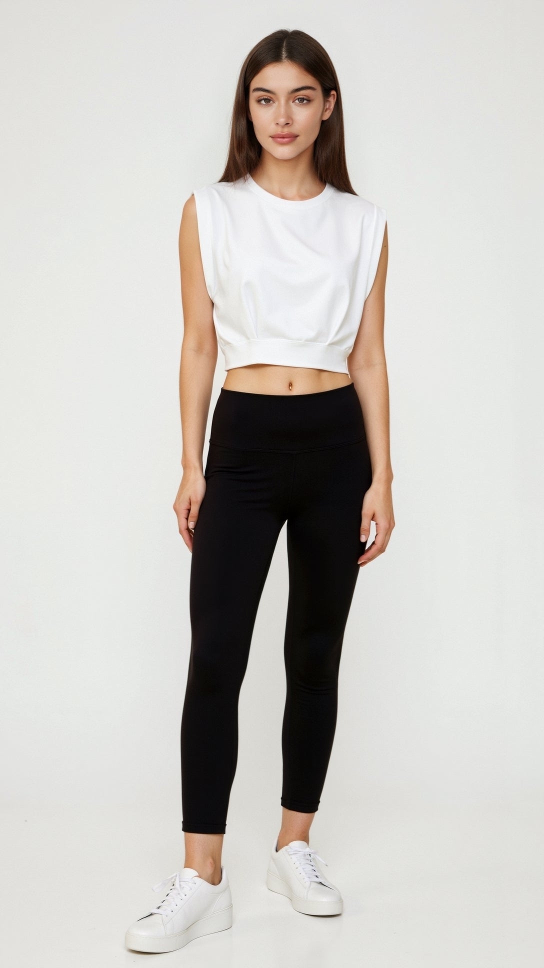 Faye Basic Crop Top - Stylish and Comfortable Summer Wear