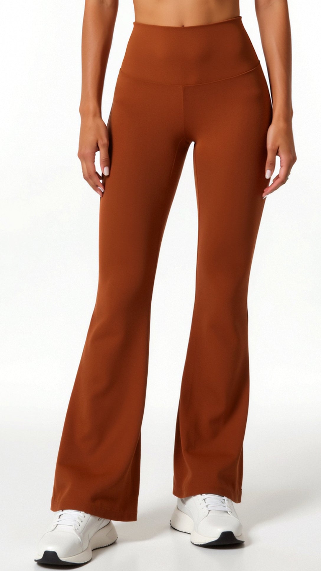 Fashionable flared design leggings for a trendy look