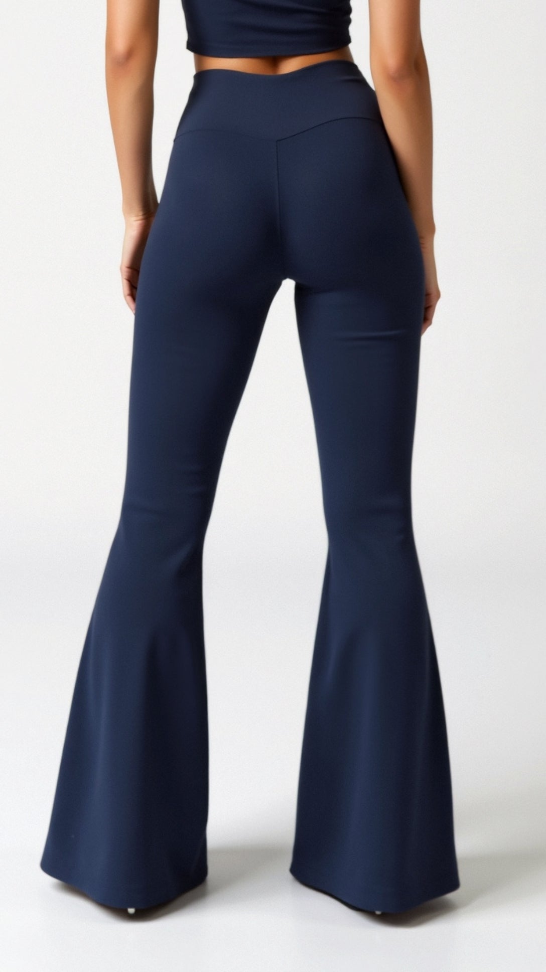 Fashionable flared design leggings for a trendy look