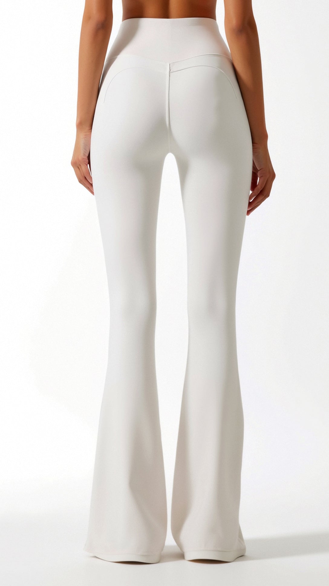 Fashionable flared design leggings for a trendy look