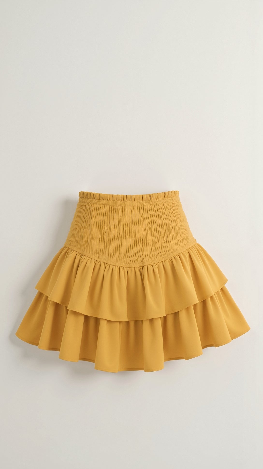 Elegant Grace Ruffled Skirt