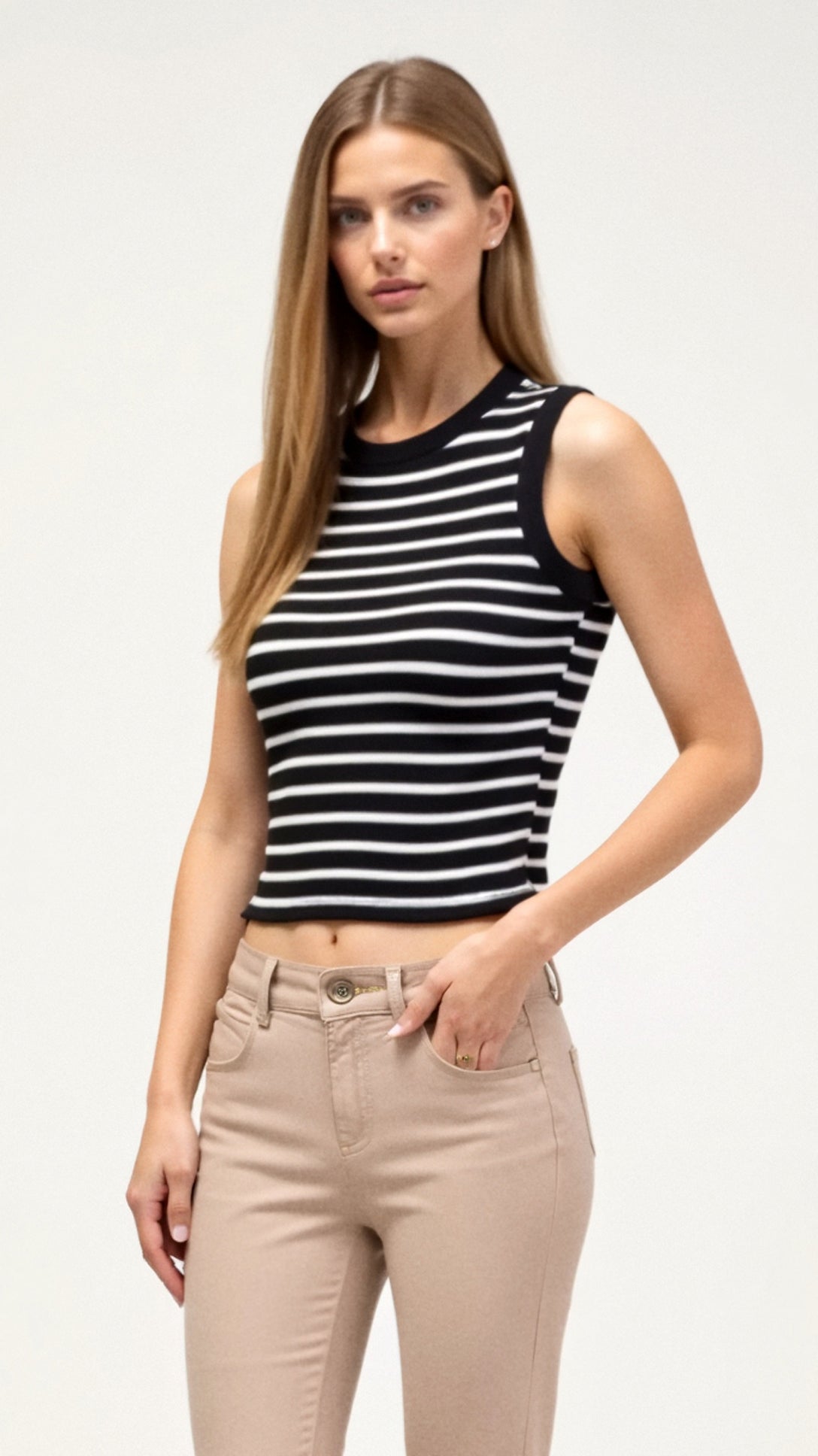 Heloise Striped Tank Top for Stylish Summer Days