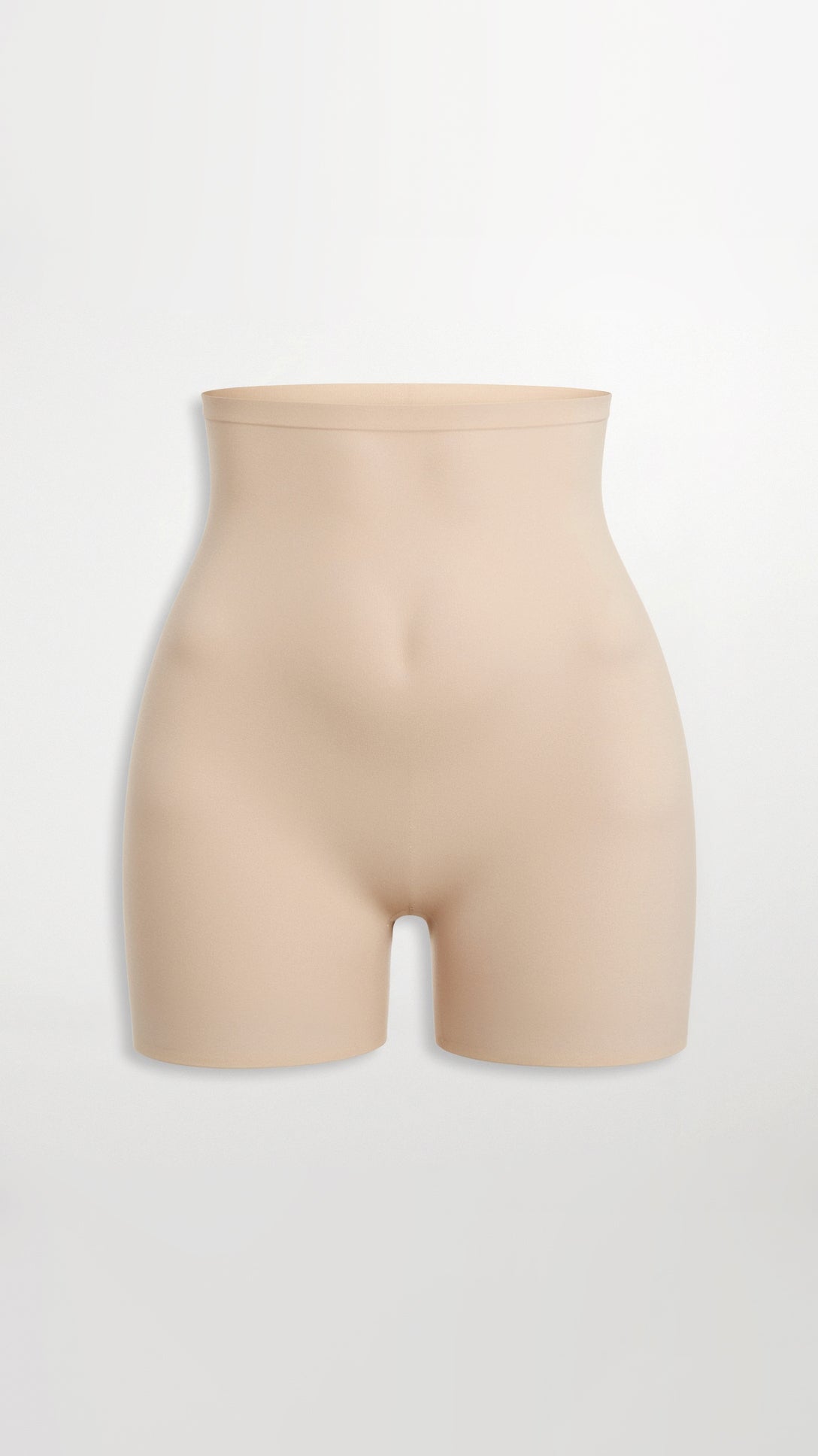 High-waisted tight shorts up to mid-thigh for a trendy and comfortable look