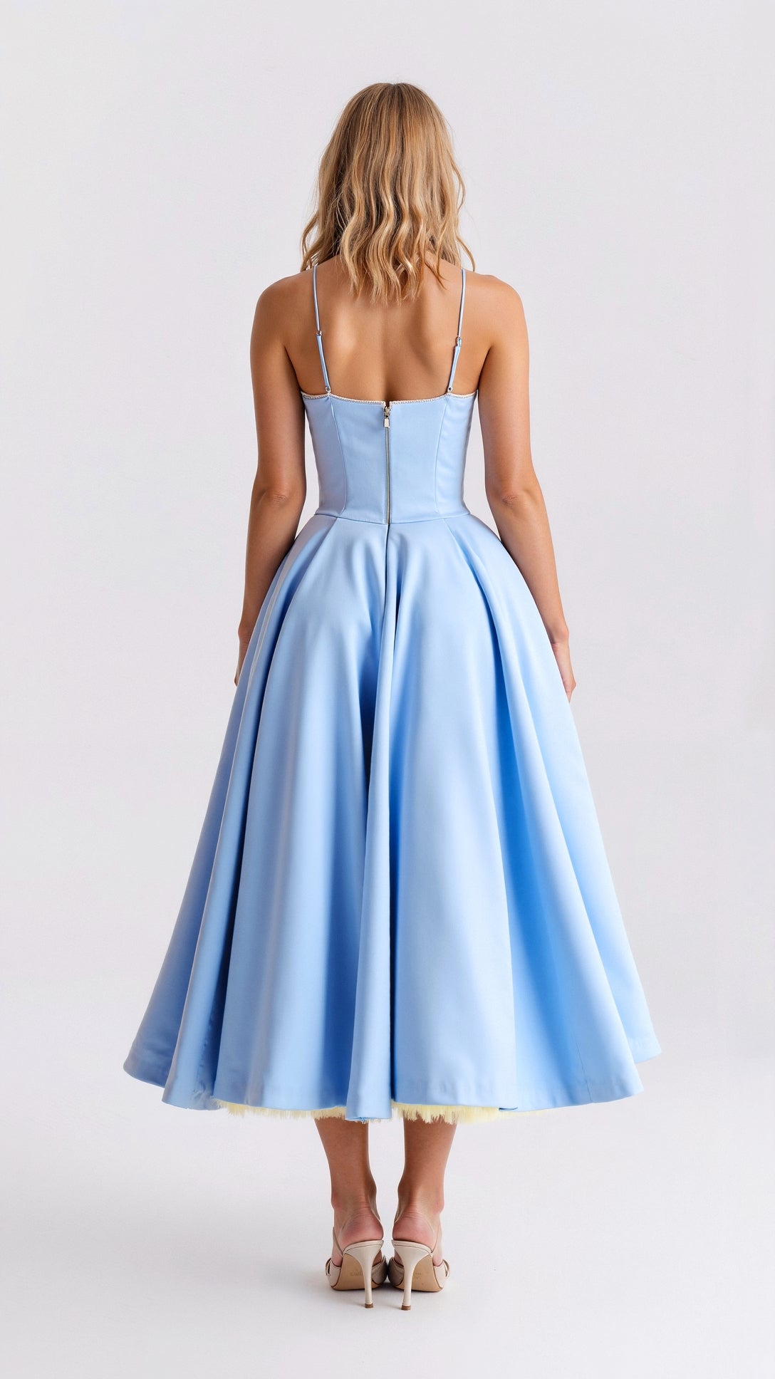 Isolde Tulle Midi Dress