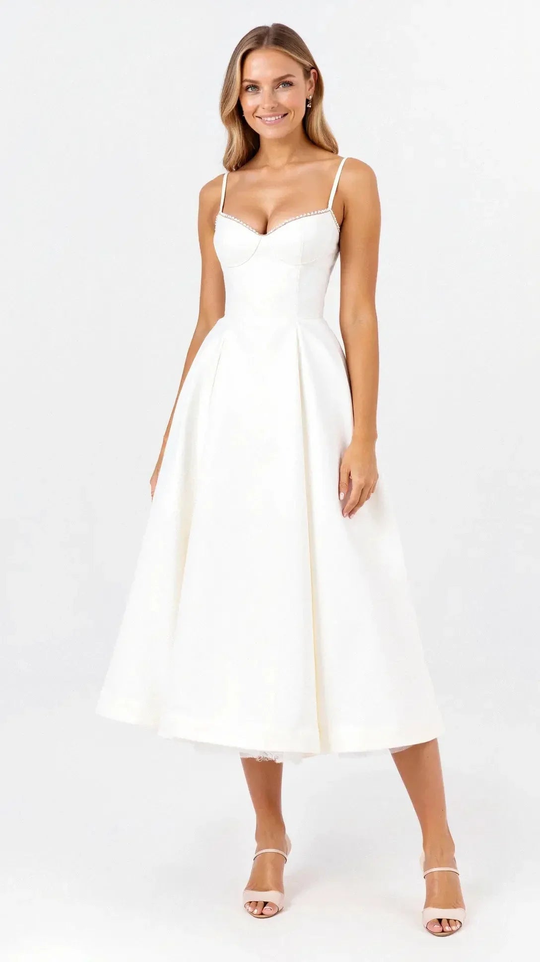 Isolde Tulle Midi Dress