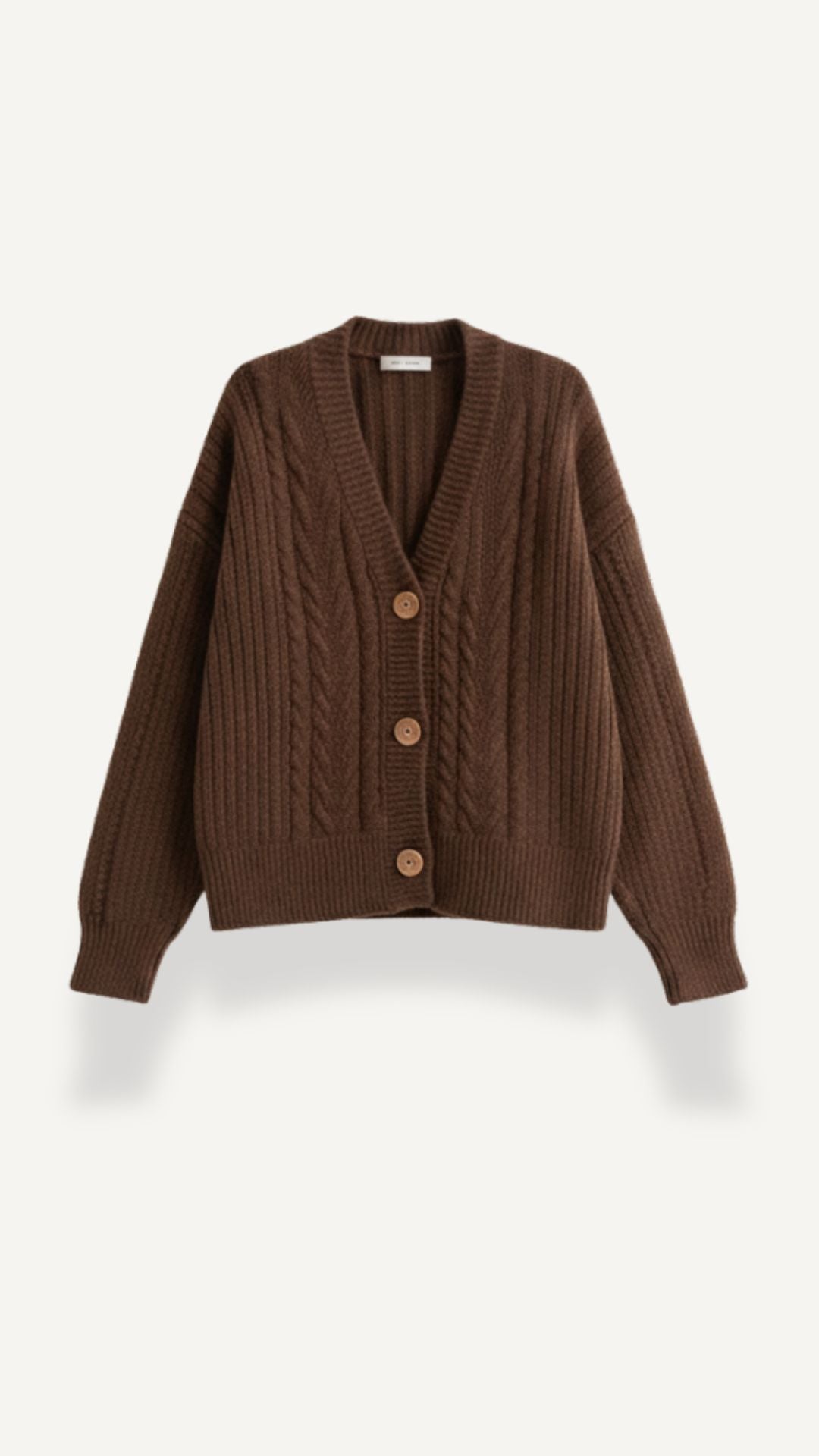 Janet Oversized Cable Knit Sweater