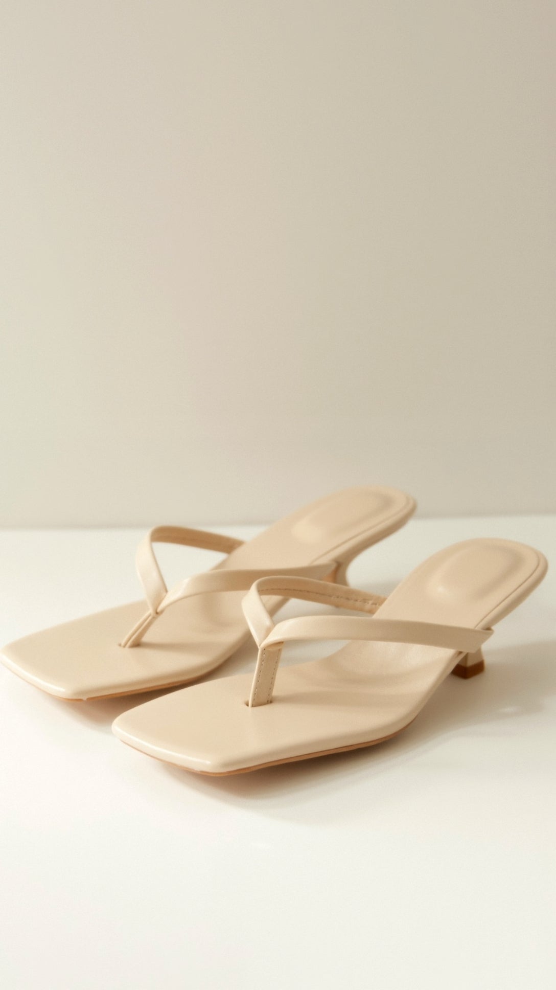 Jessica Thong Kitten Heel Sandals - Elegant and Comfortable Footwear for Any Occasion