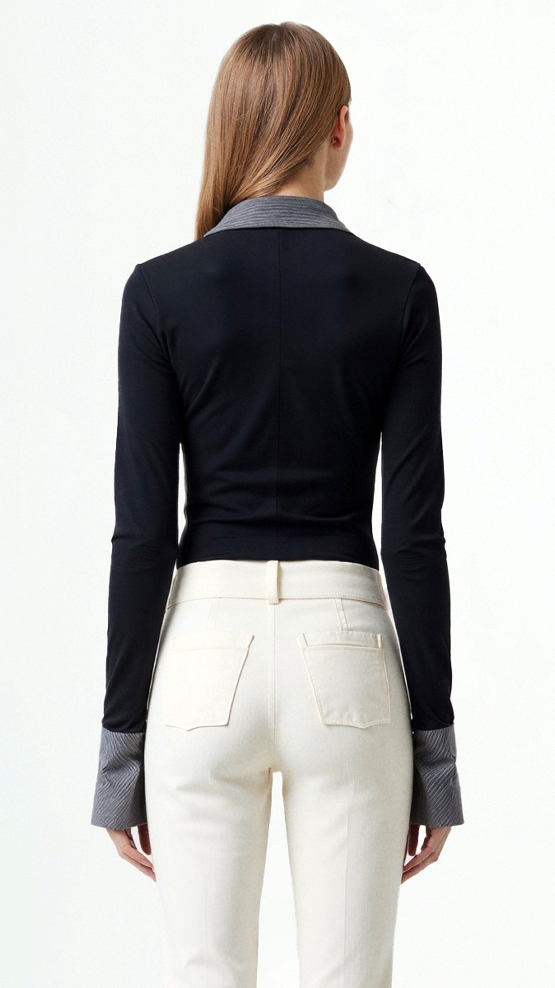 Kalliope Elegant Long Sleeve Top for a Sophisticated Style