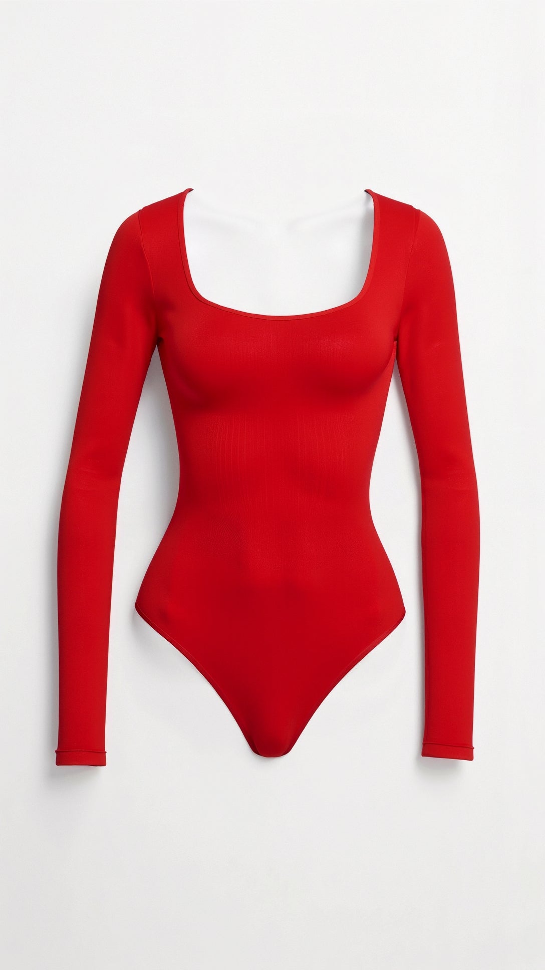 Long-sleeved body-shaping with elegant thong