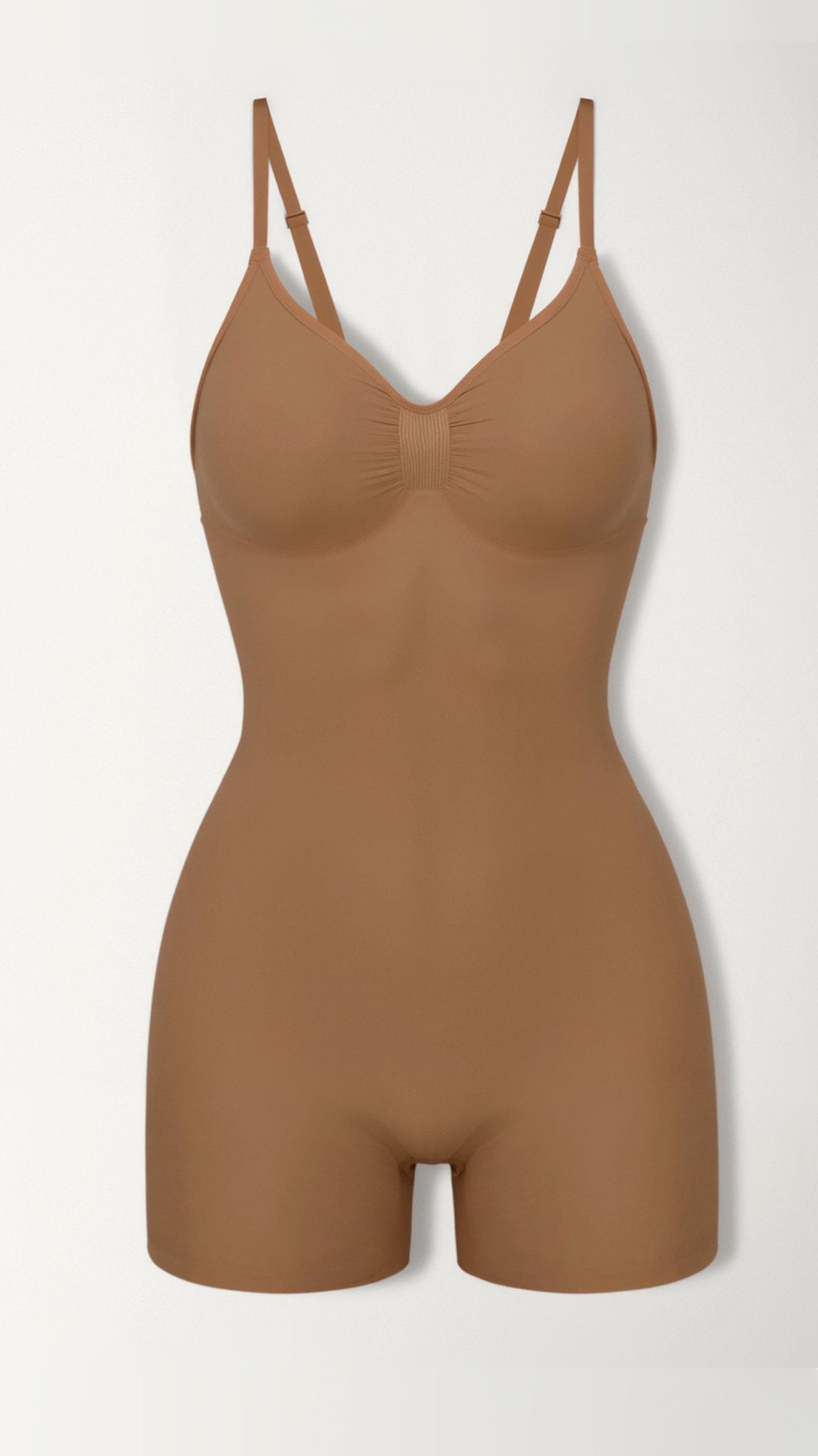 Full-body body suit up to mid-thigh for an elegant and comfortable style