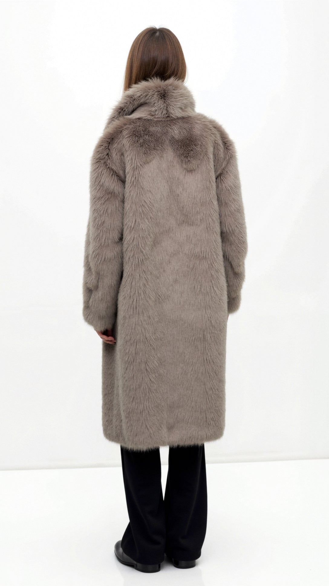 Narcissa Long Faux Fur Jacket - Luxurious and Cozy Outerwear for Elegant Comfort